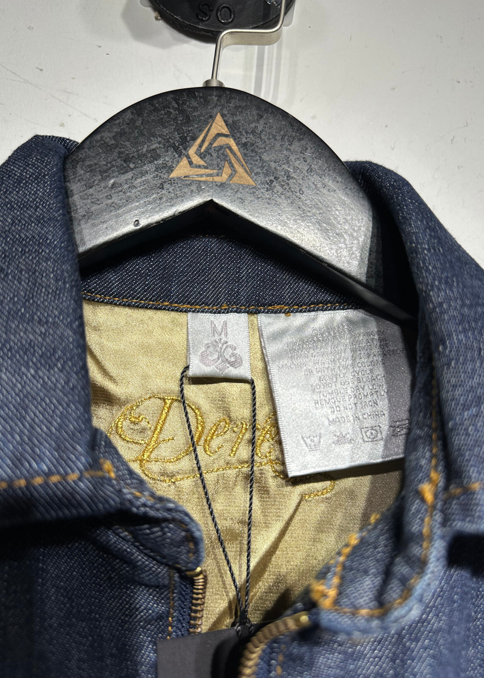 Dereon Y2K Denim Capri Overalls M