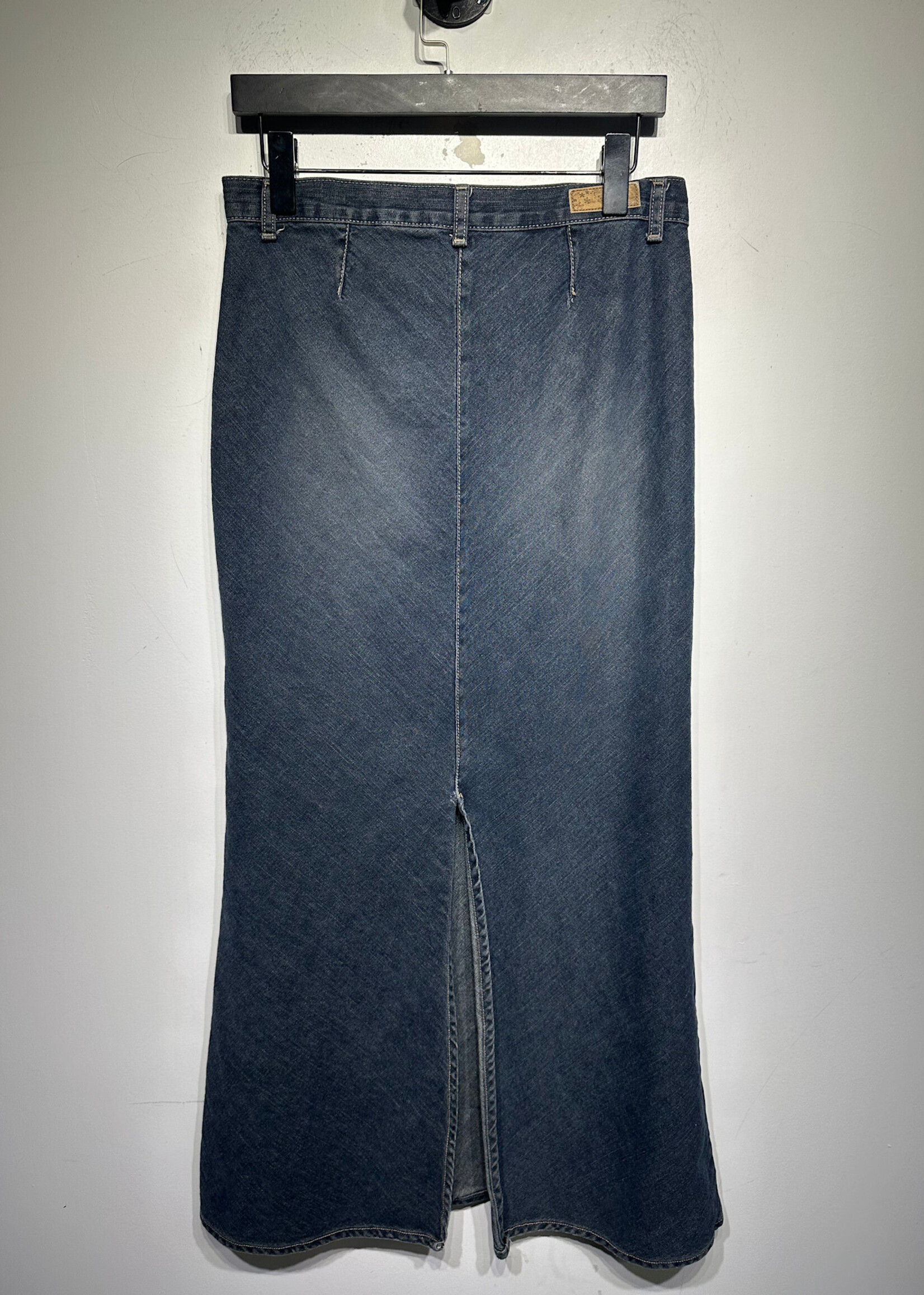 Onion Y2K Denim Maxi Skirt 28