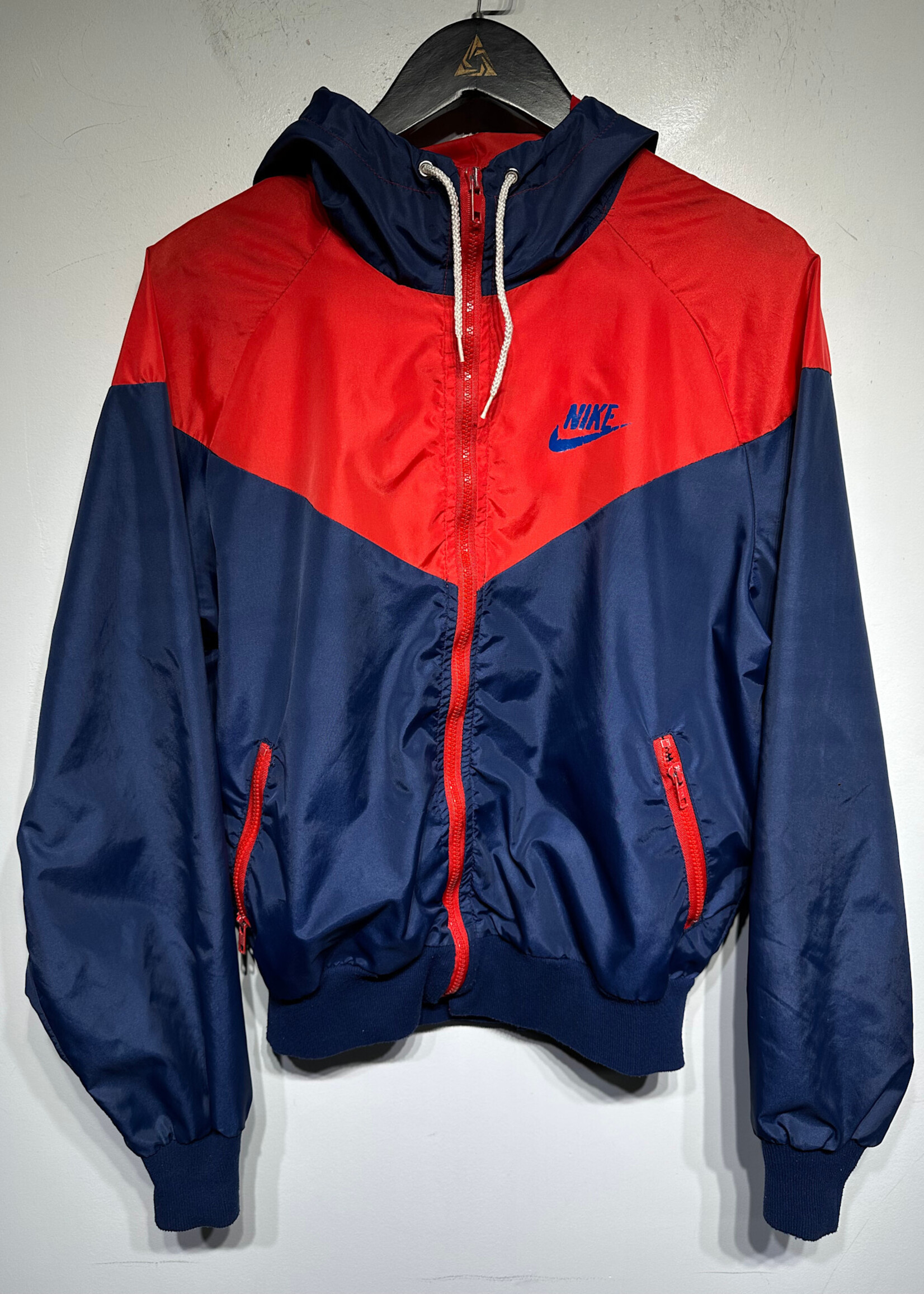 Vintage Nike Blue Red Windbreaker L