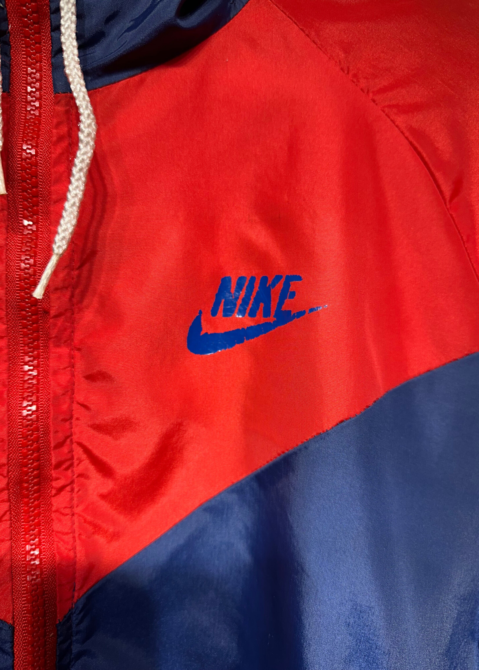 Vintage Nike Blue Red Windbreaker L