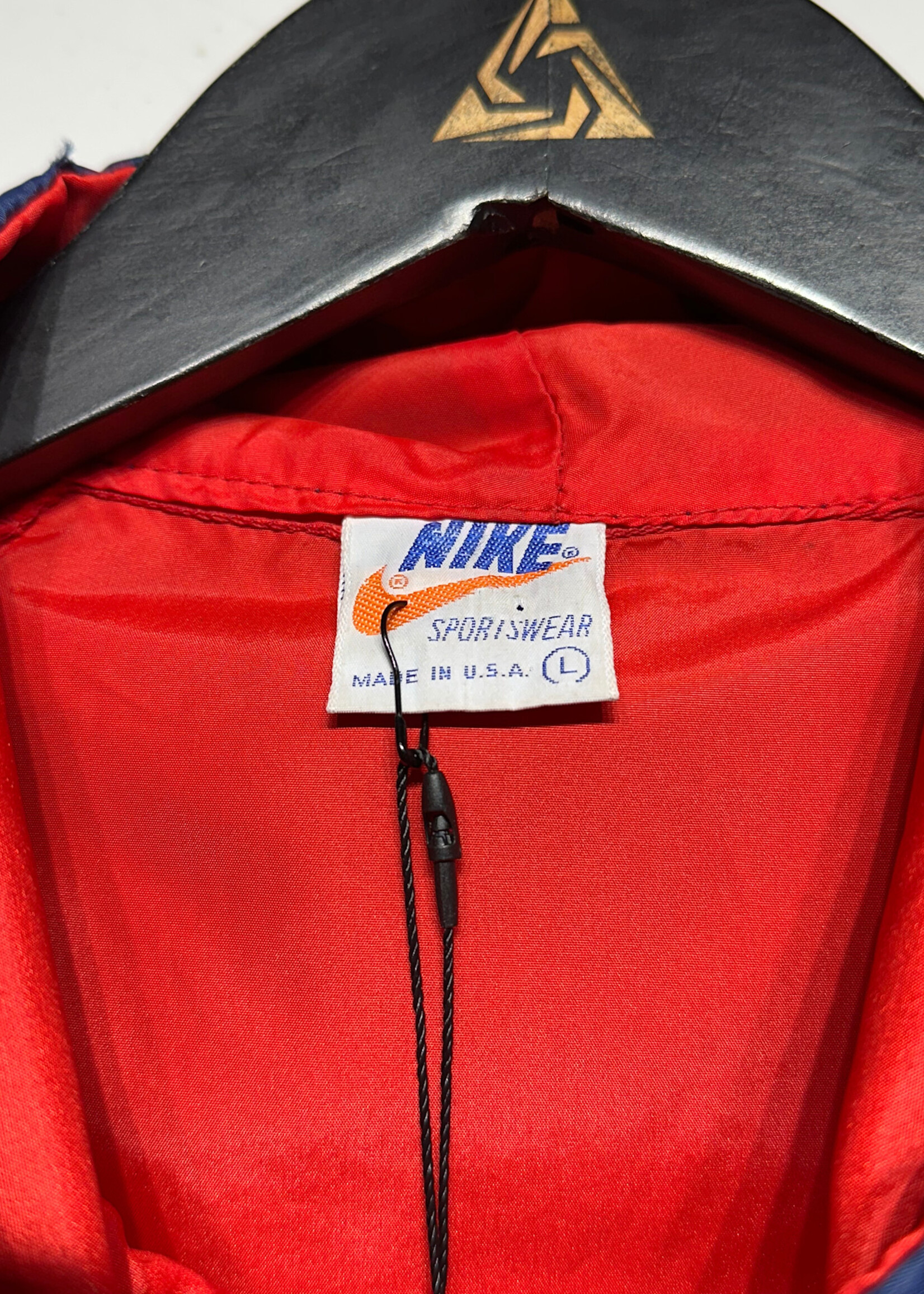 Vintage Nike Blue Red Windbreaker L