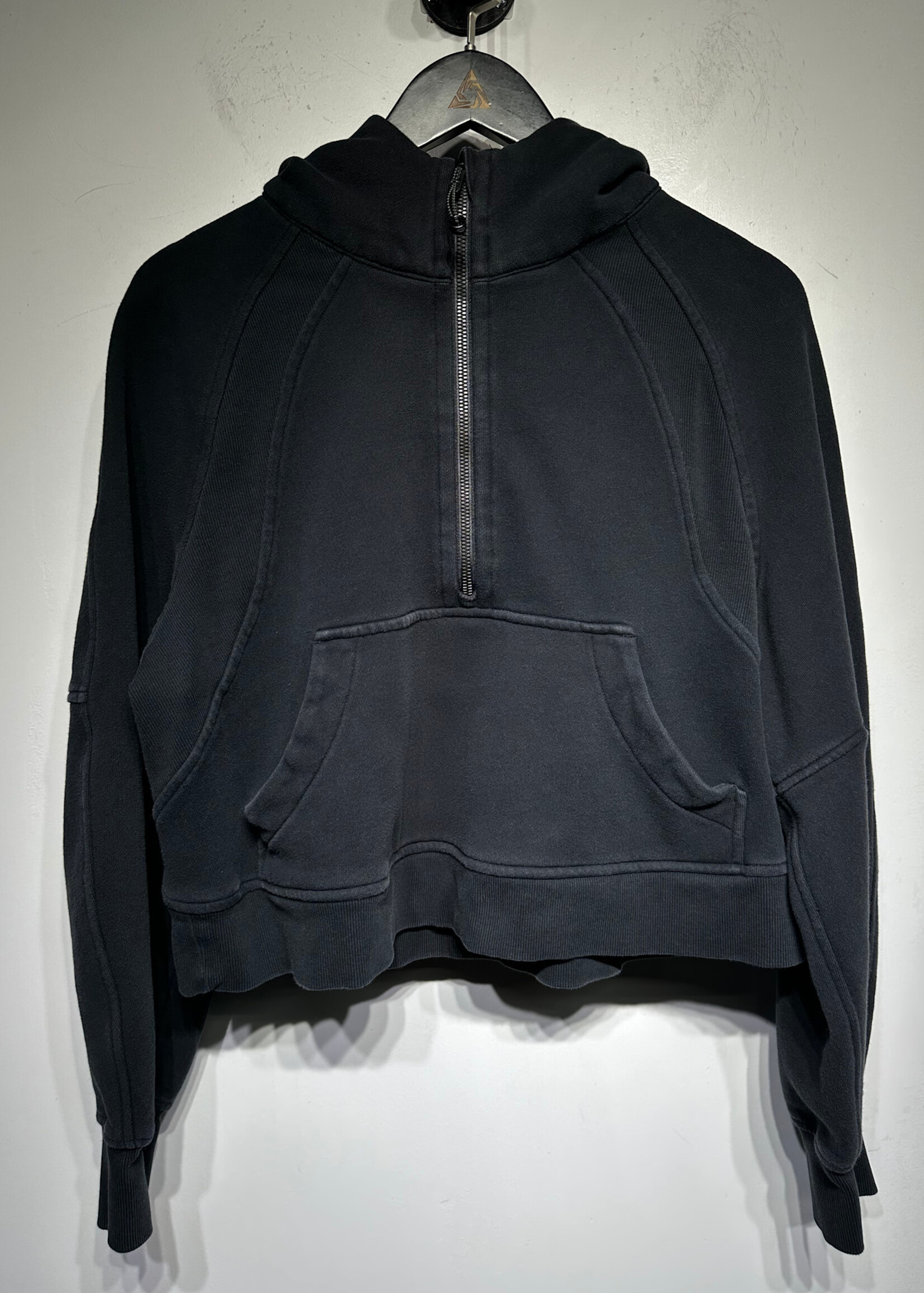 Lululemon Black Zip Hoodie Fem M/L