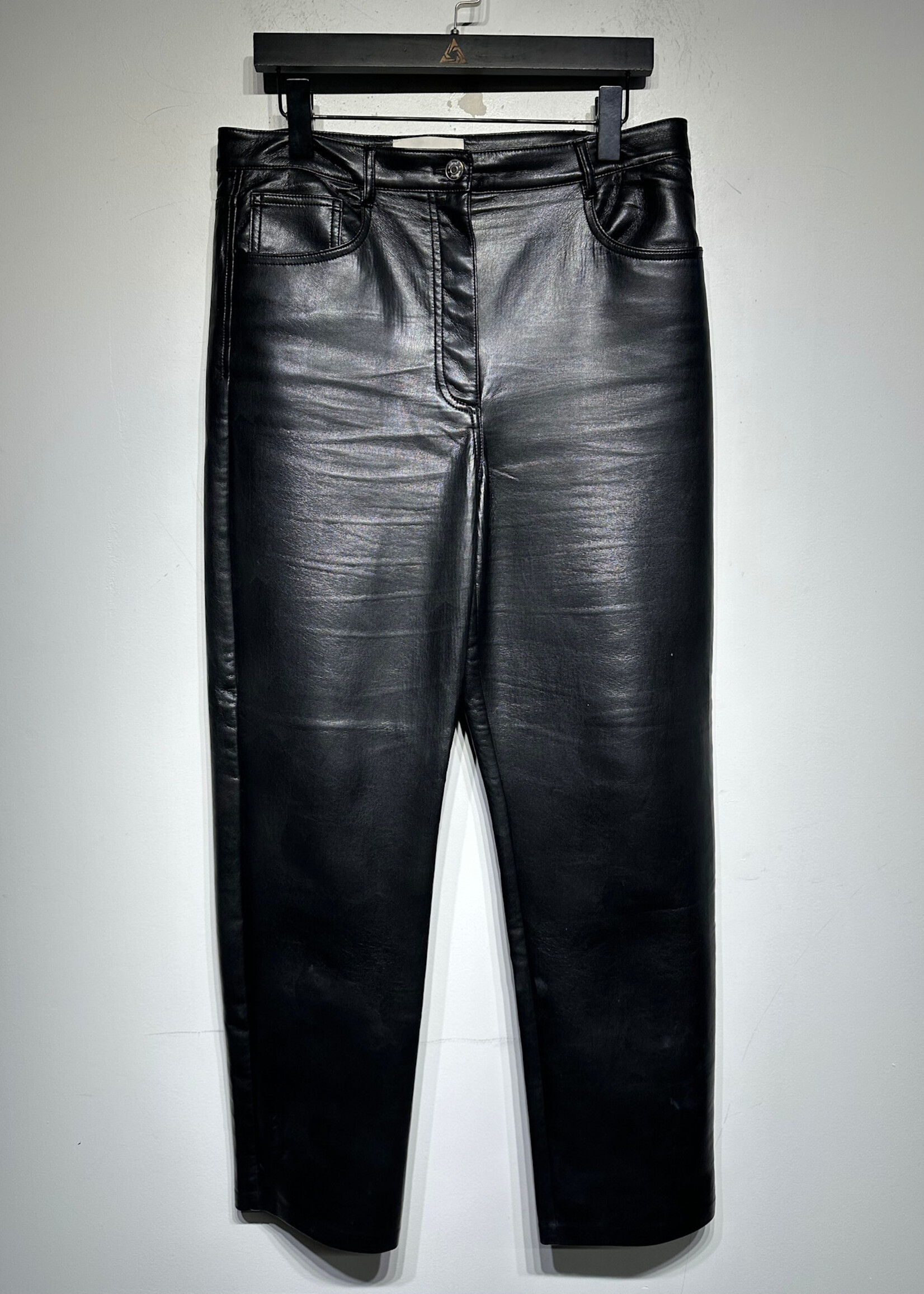 The Melina Wilfred Faux Leather Pants 32 Fem