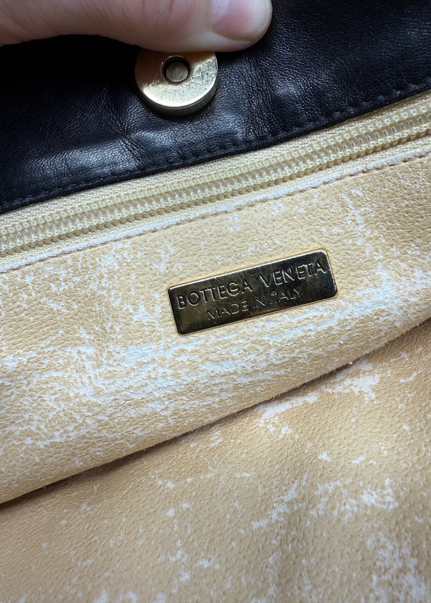 Bottega Veneta Intrecciato Vintage Handbag As Is