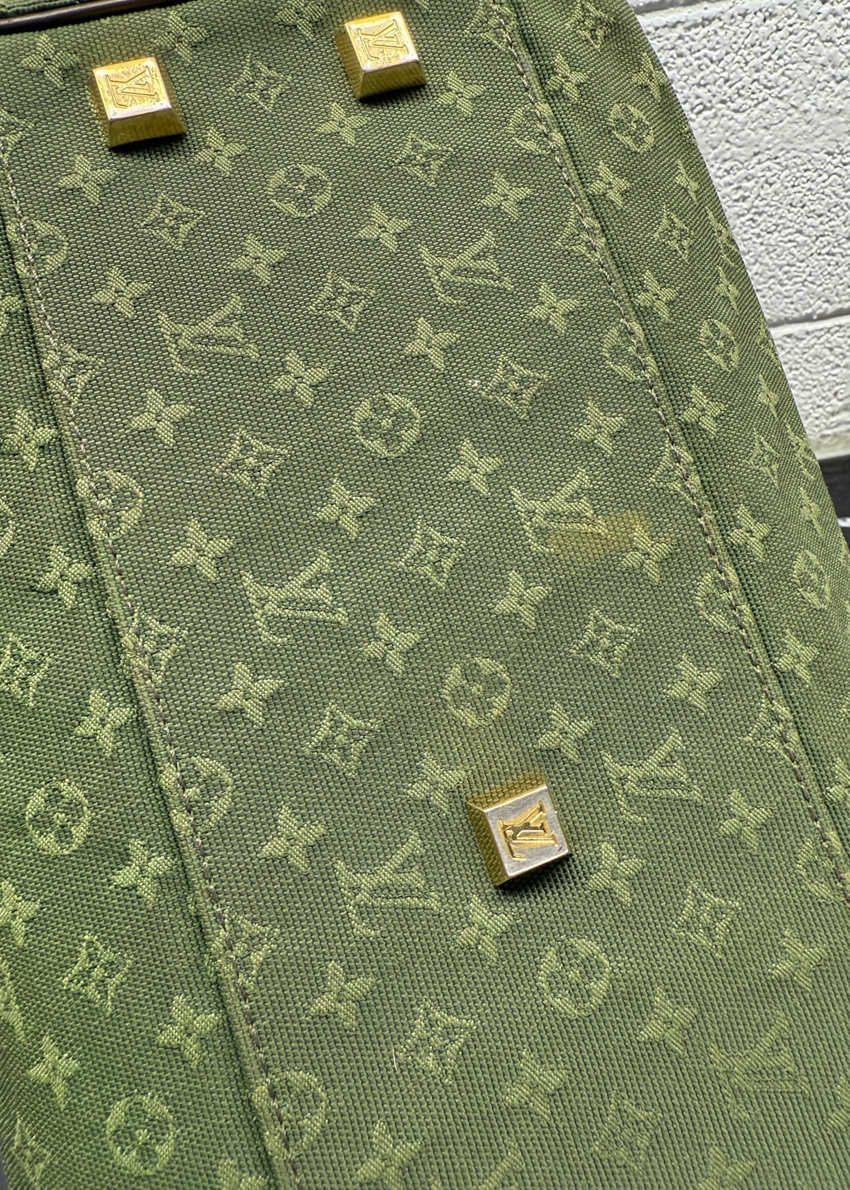 Louis Vuitton 2001 Josephine GM Canvas Bag