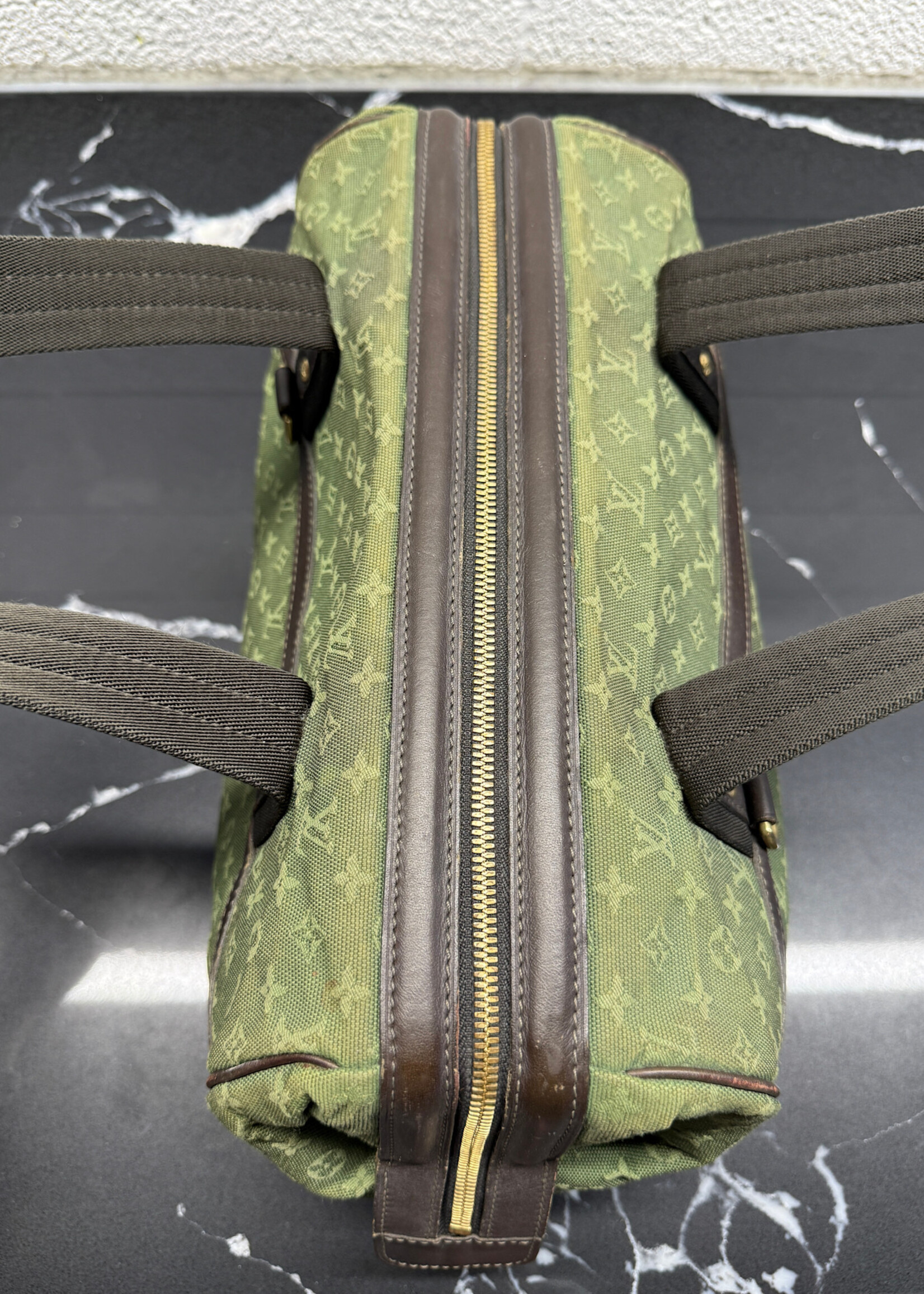 Louis Vuitton 2001 Josephine GM Canvas Bag