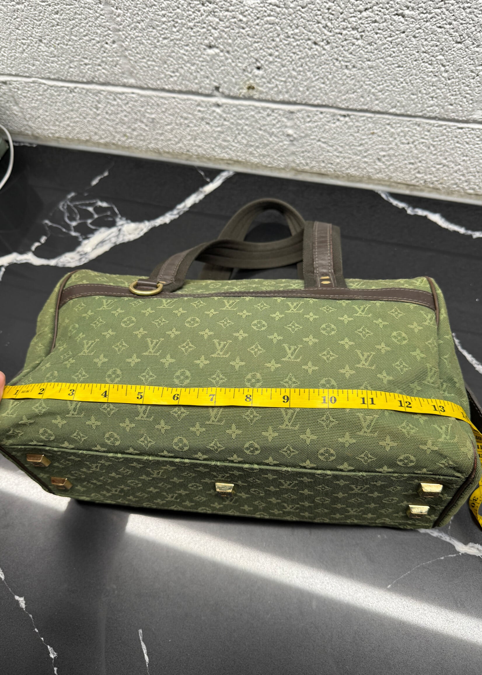 Louis Vuitton 2001 Josephine GM Canvas Bag