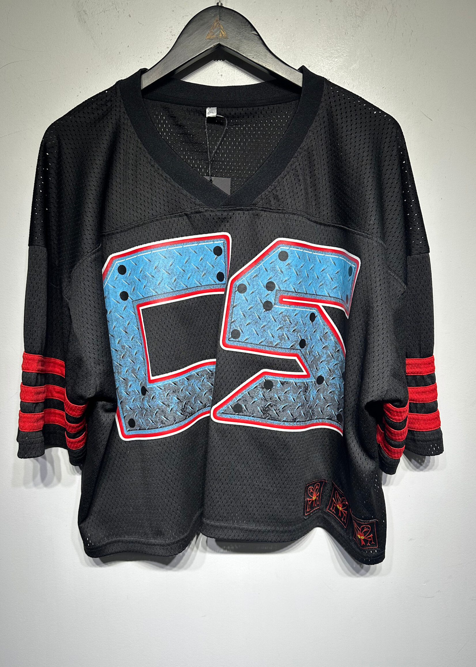 C5 'No Holds Barred' Black Crop Jersey XL