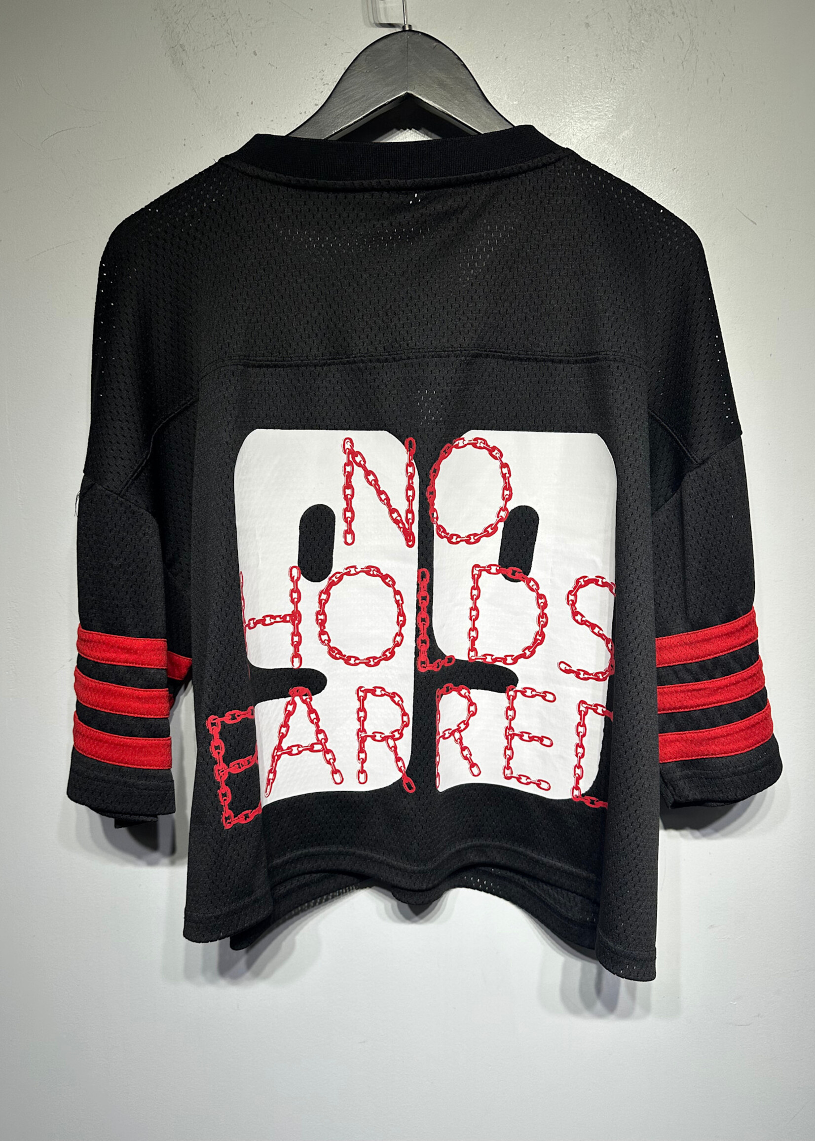 C5 'No Holds Barred' Black Crop Jersey XL