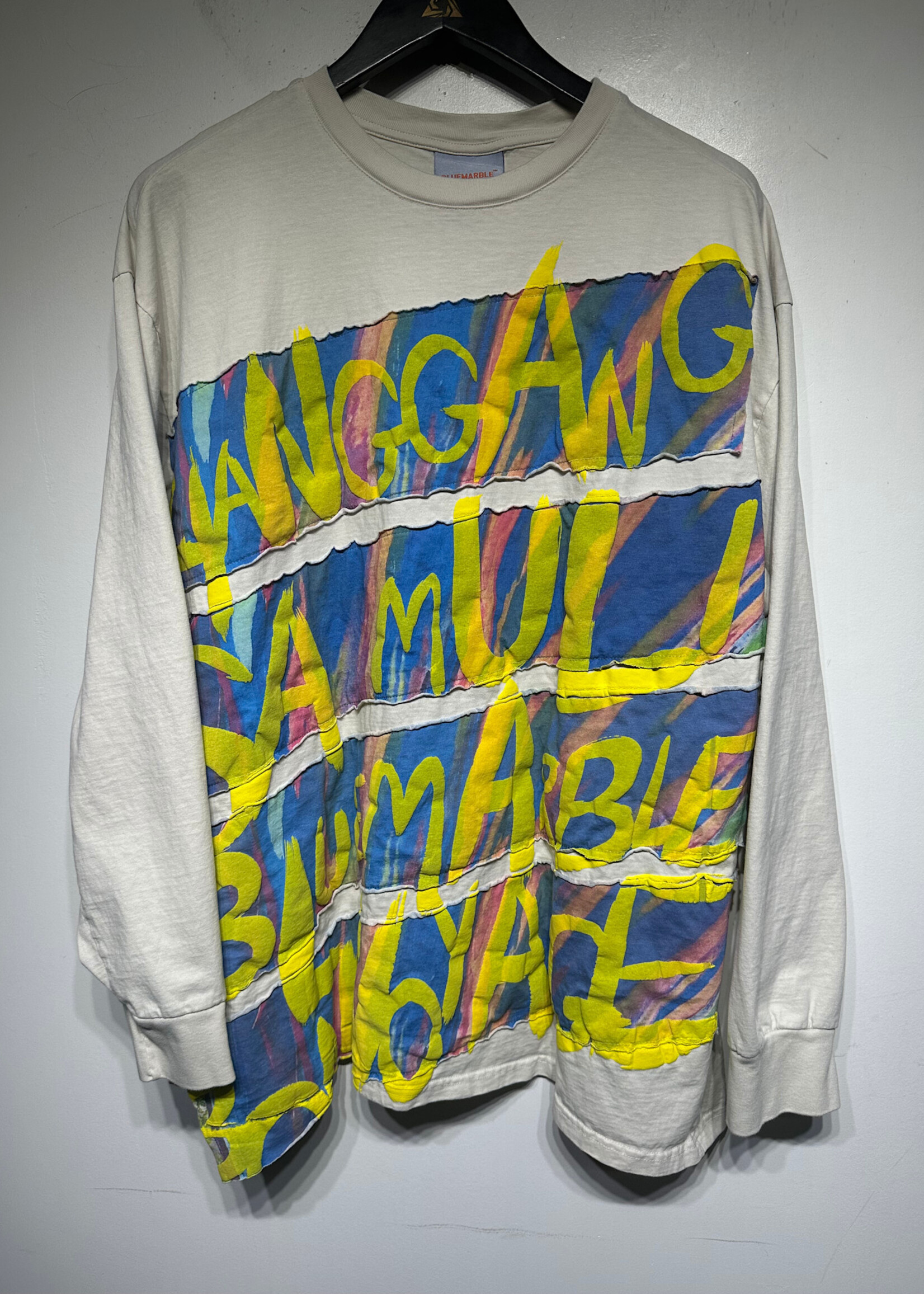 Blue Marble Patch LS L
