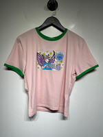 NWT Heaven x Anna Sui Pink Green Ringer XXL