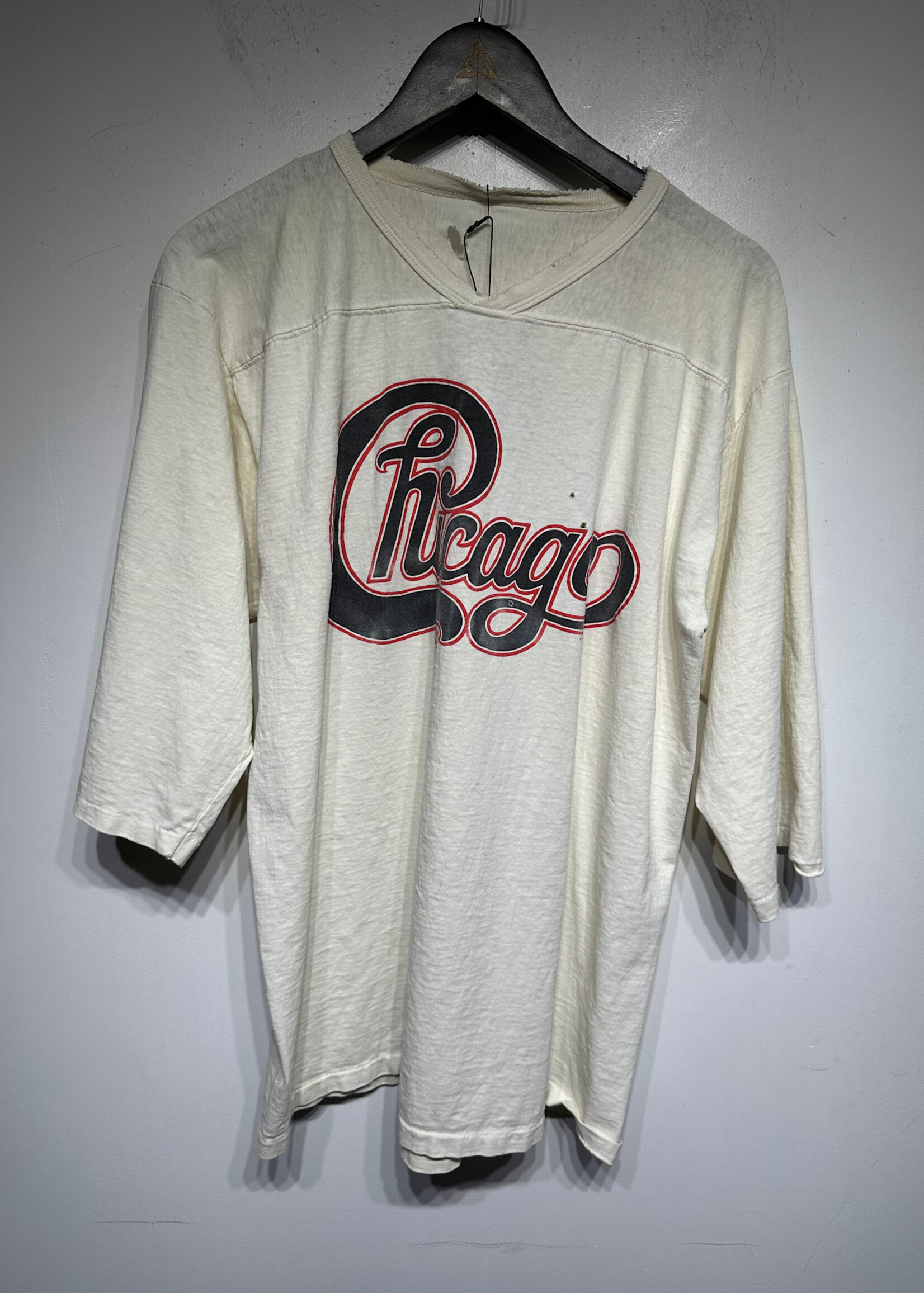 Chicago 1992 V Neck Raglan L AS IS