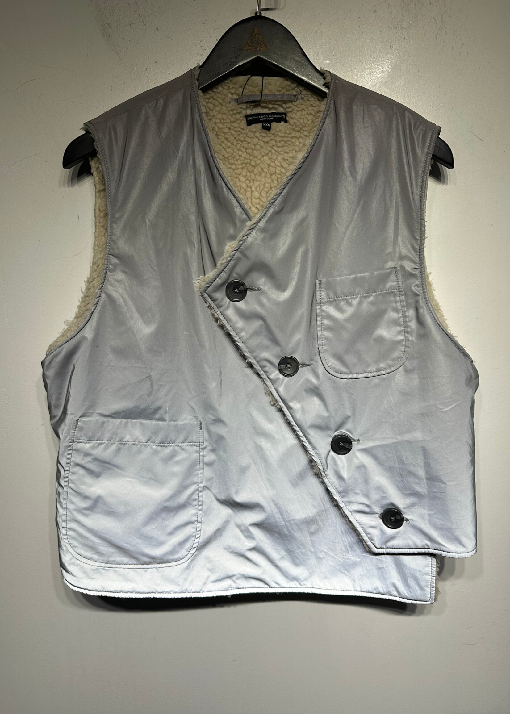Engineered Garments Silver Vest XXS