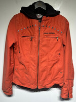Harley Orange Layered Hoodie As Is S