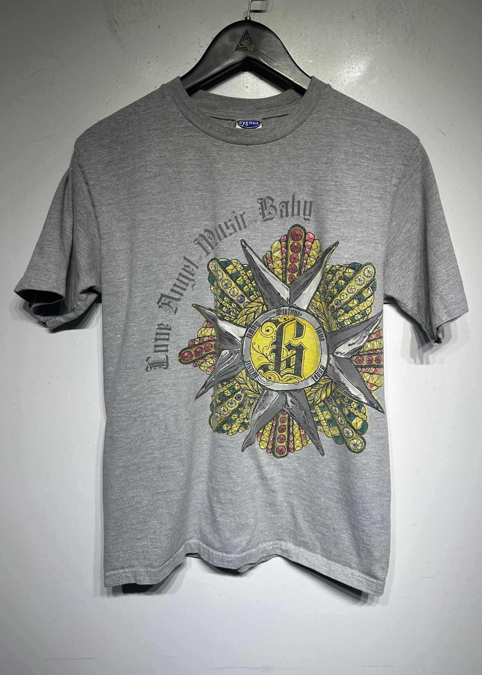 Gwen Stafani Grey Love Angel Music Tee Masc M