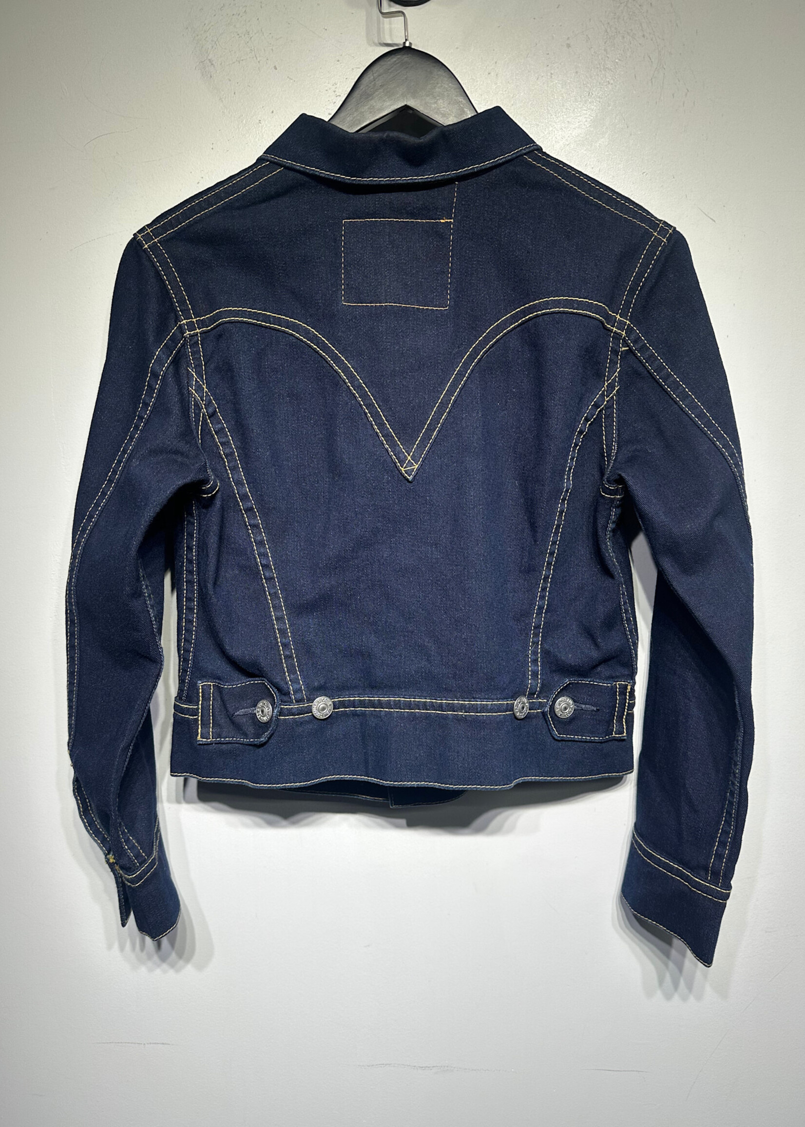 Levi's 00s Type 1 Dark Wash Repro Jacket Fem L