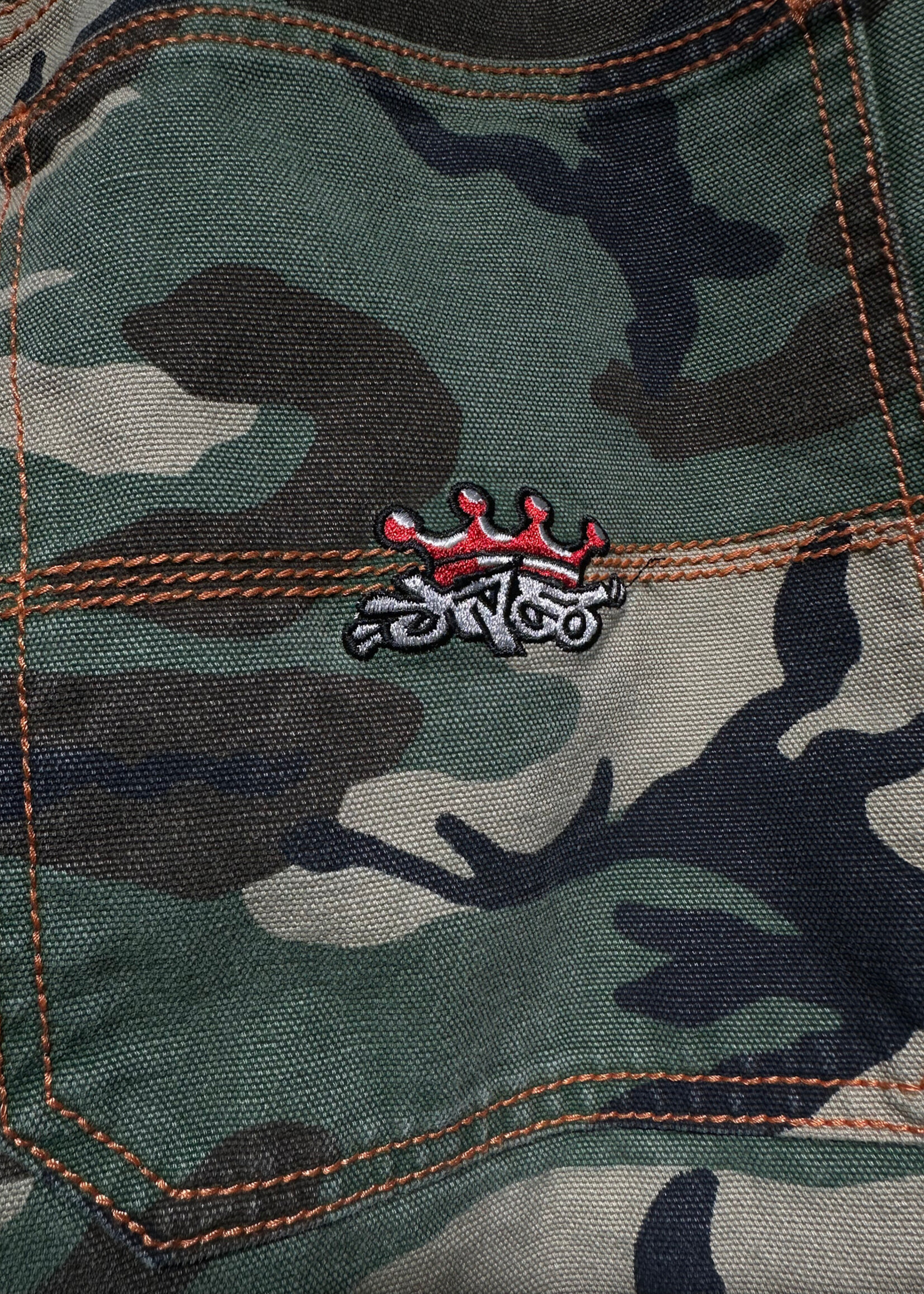JNCO Modern Camo Wide Leg Cargo Pants Masc 36
