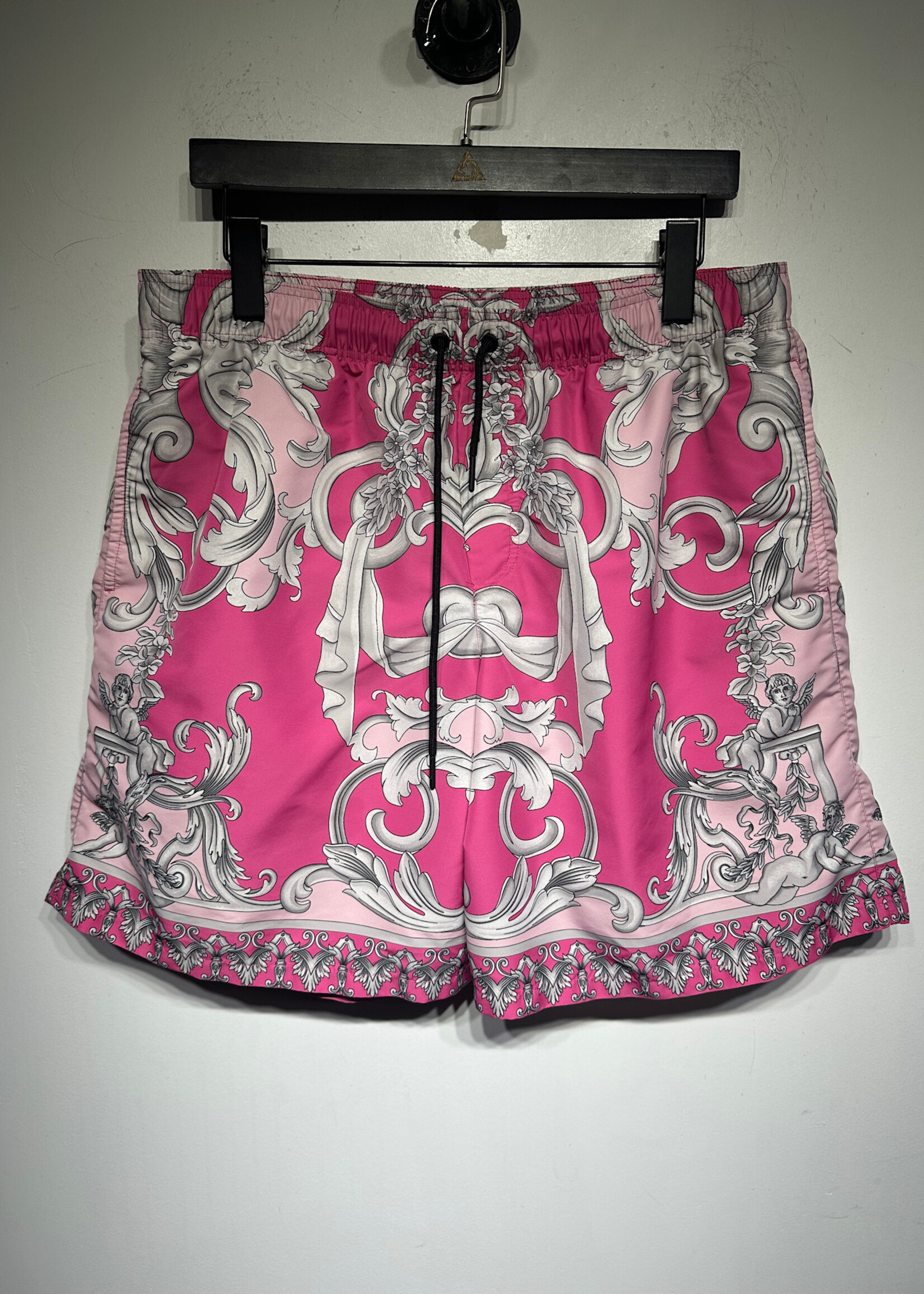 Versace Pink Baroque Shorts Masc 34