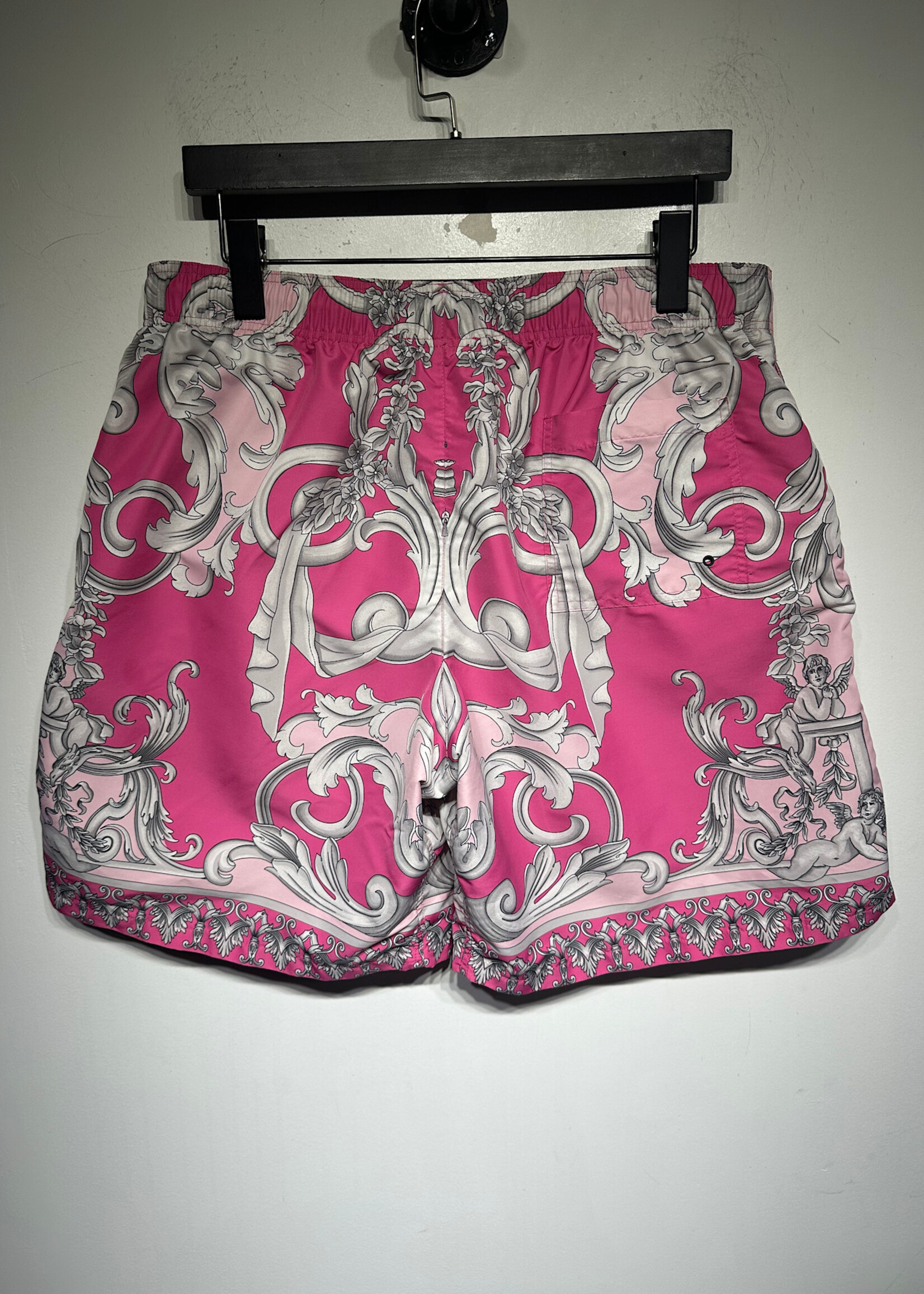Versace Pink Baroque Shorts Masc 34