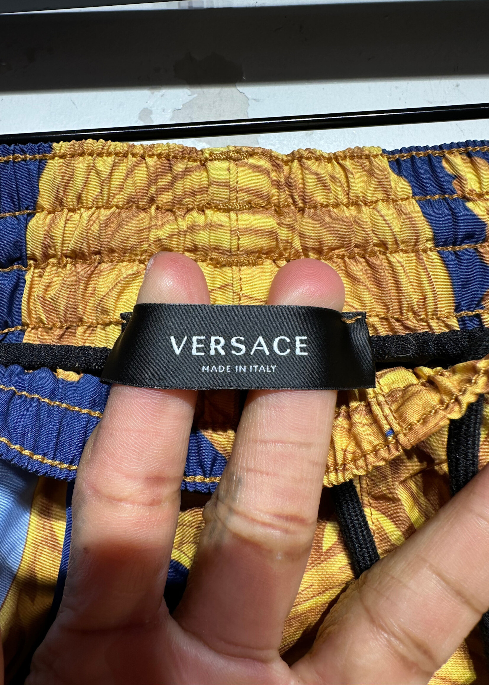Verace Blue Gold Medusa Short 32-34