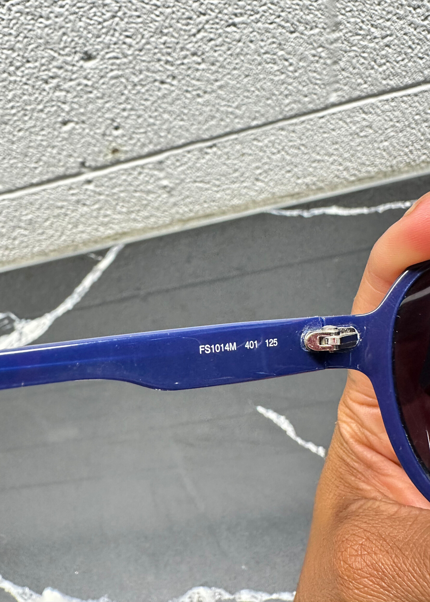 Fendi Blue Aviators AS IS W CASE