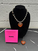 Heaven Marc Jacobs Resin Heart Necklace