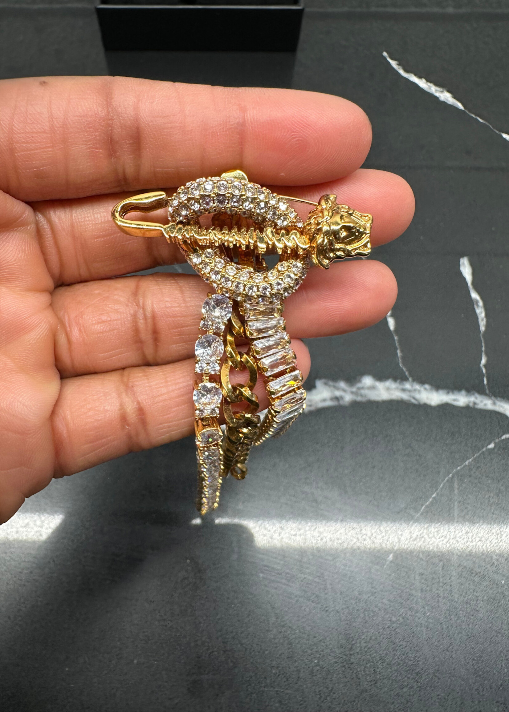 Versace Clash Drop Single Earring Retail: $432