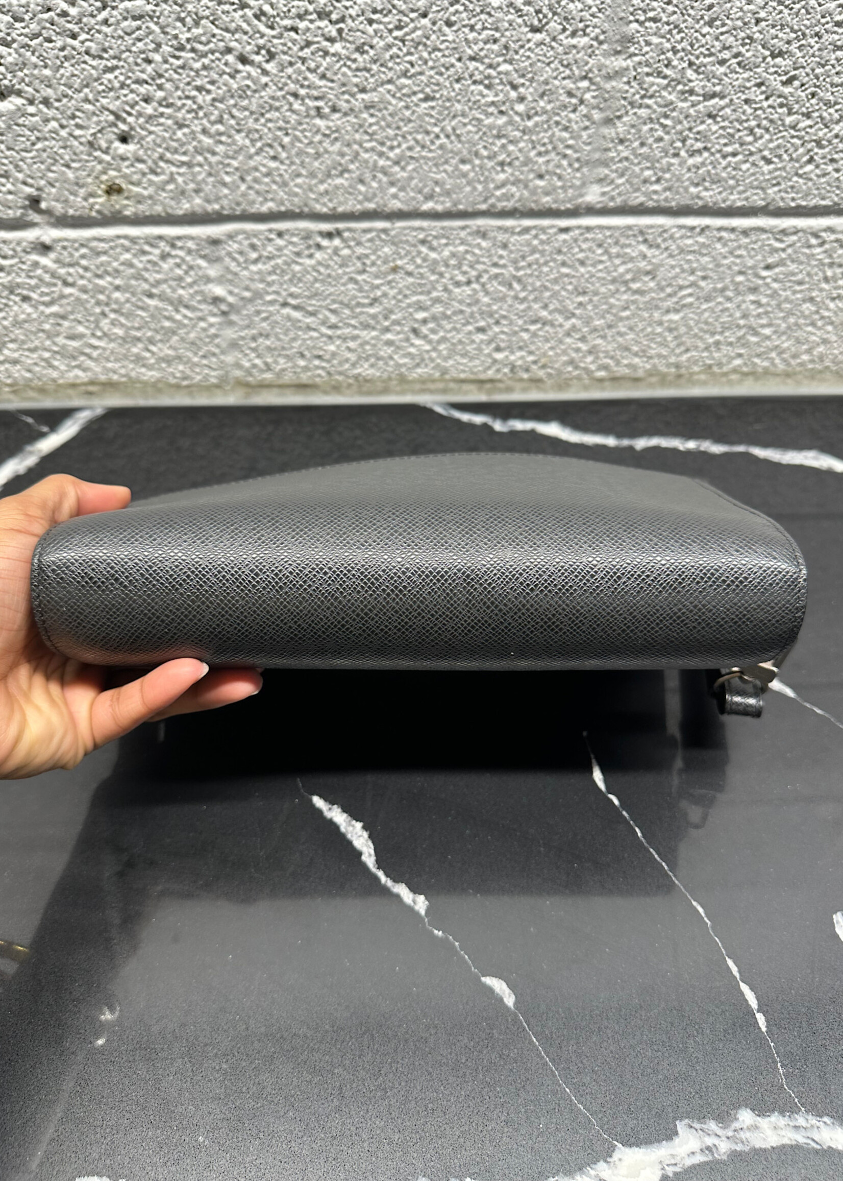 Louis Vuitton Grey Mini Zippy Bag