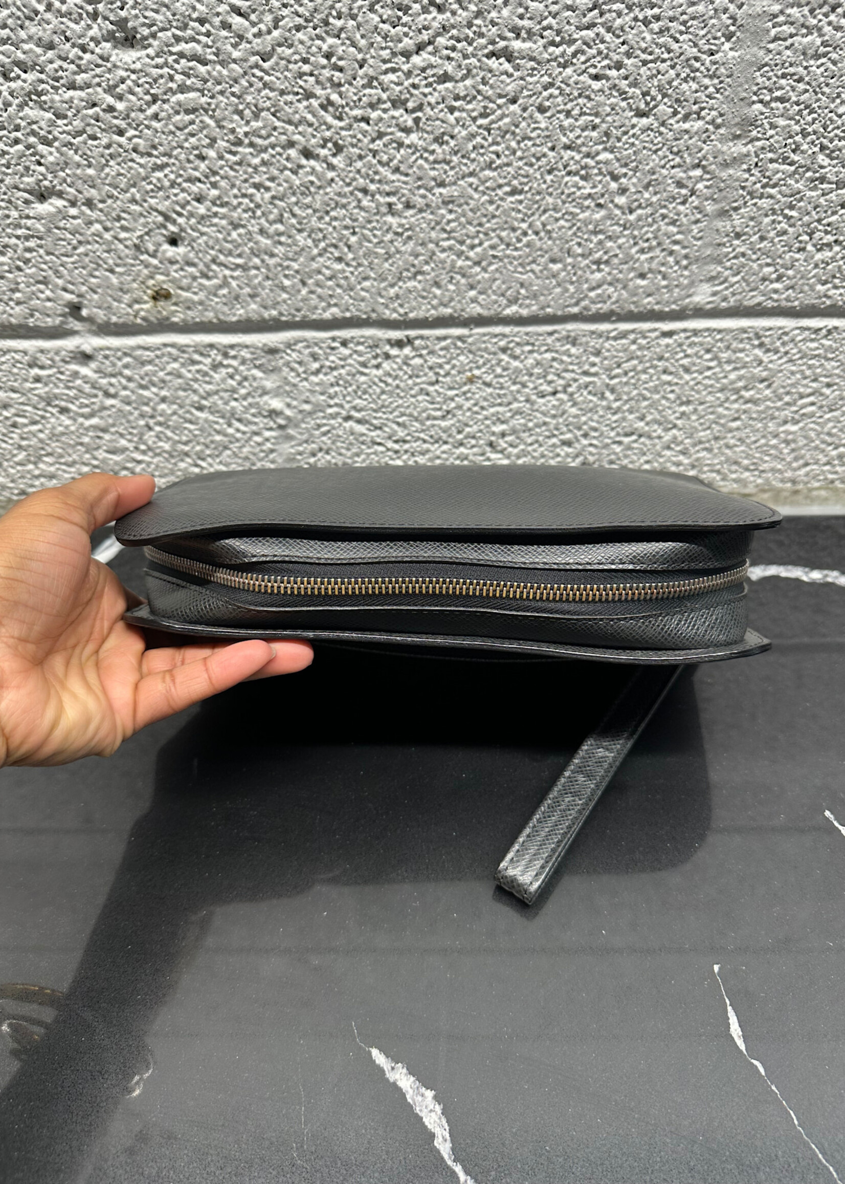 Louis Vuitton Grey Mini Zippy Bag