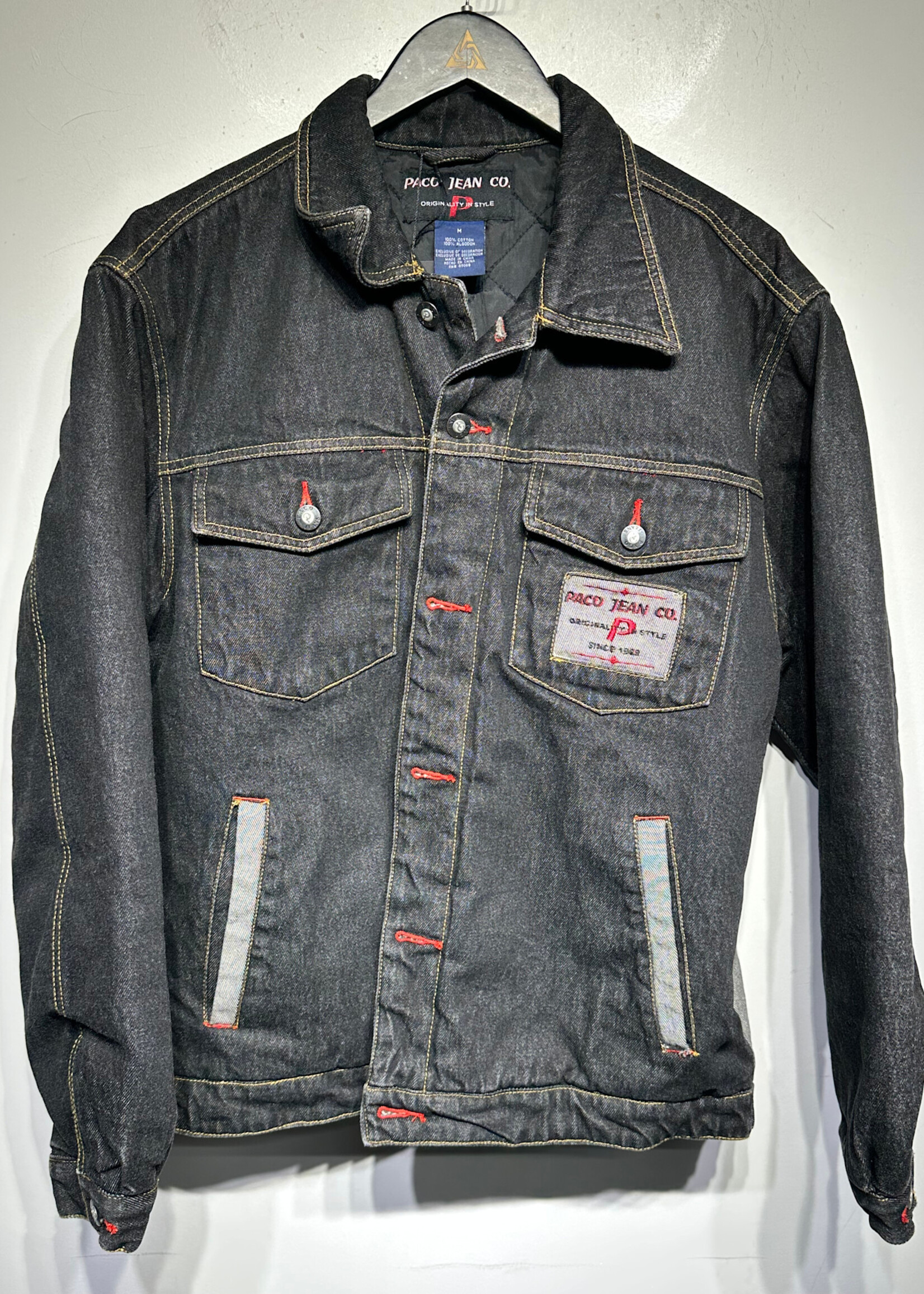Paco Jean Co Y2K Denim Jacket M