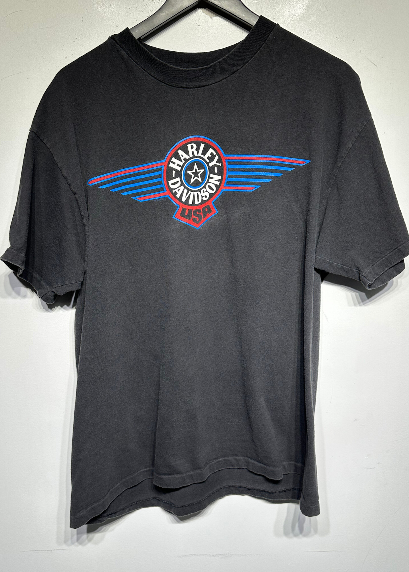 Harley 90s Hacienda Black Tee XL