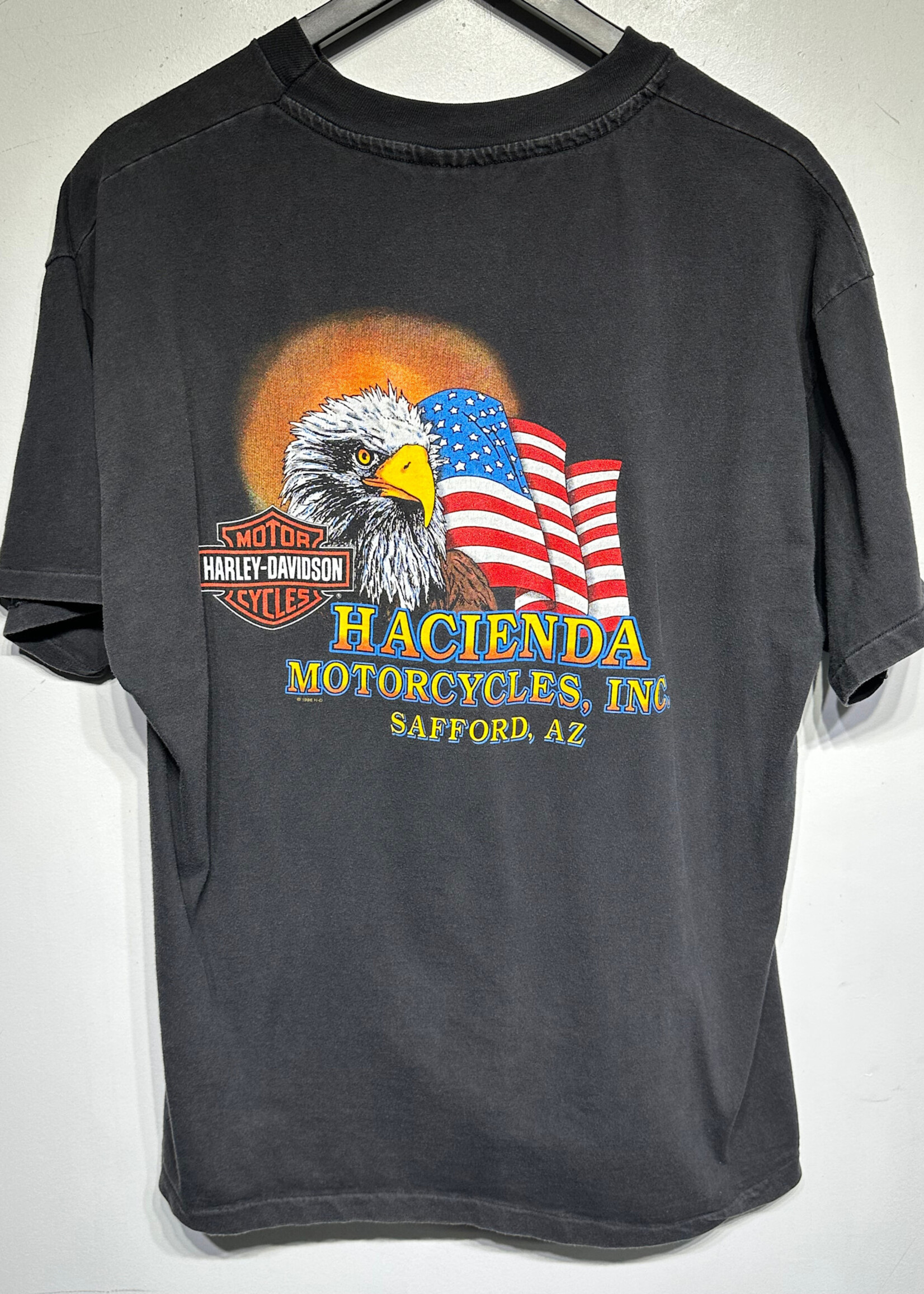 Harley 90s Hacienda Black Tee XL