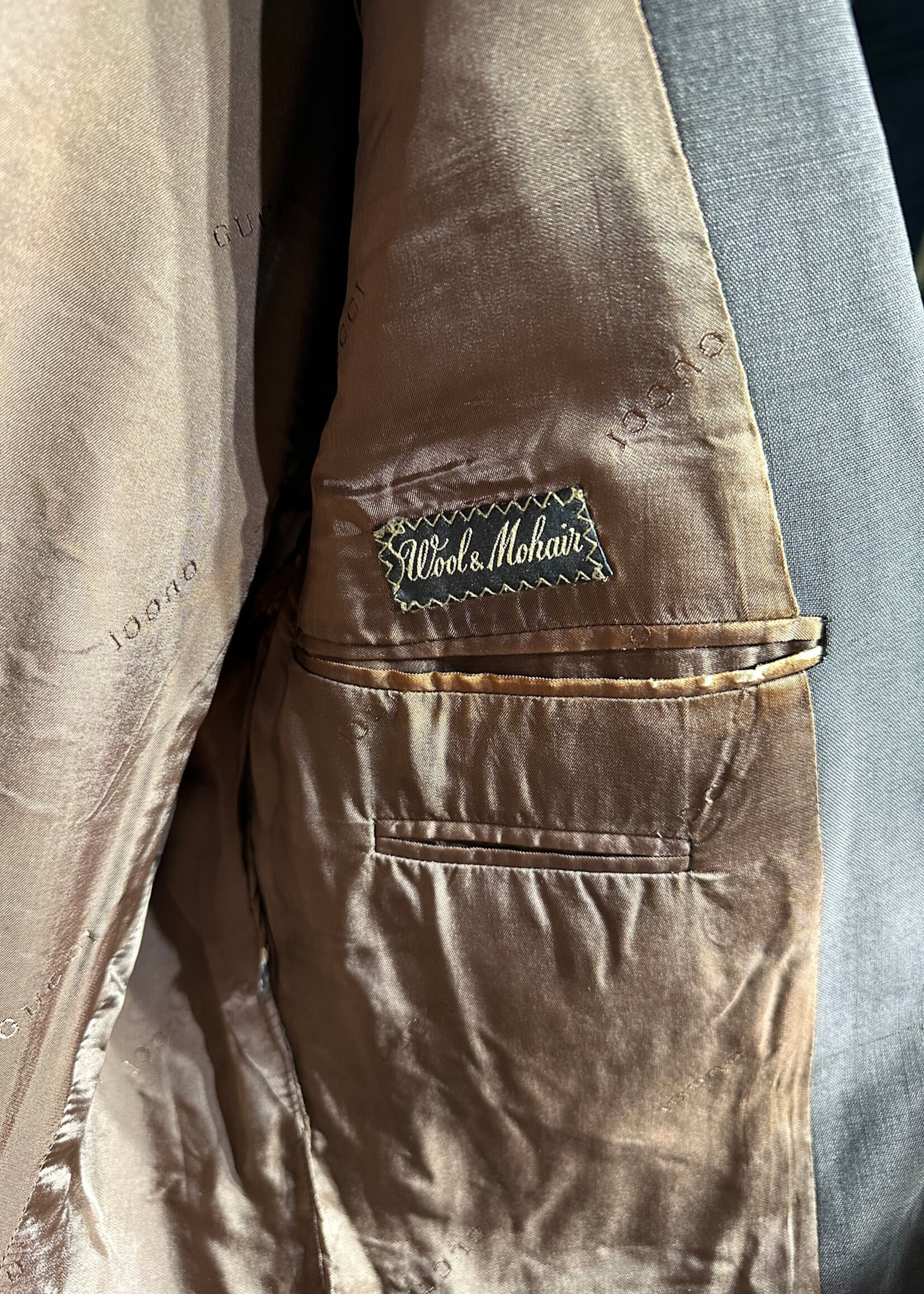 Gucci Tom Ford Brown Blazer 52/L As Is
