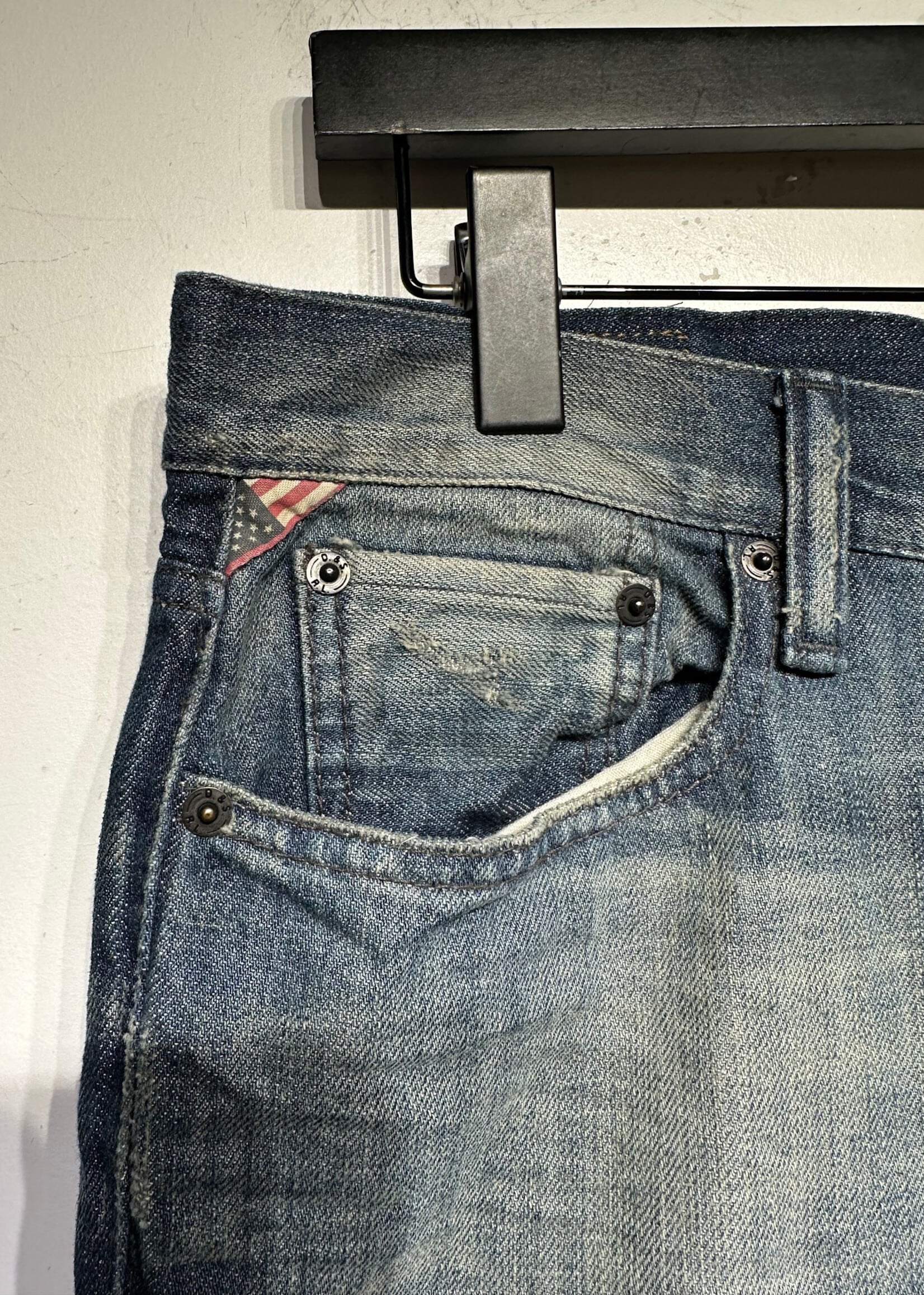 RL Denim & Supply Distressed Jeans Masc 30