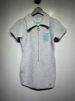 RFR2 NWT Grey Ribbed Zip Dress S