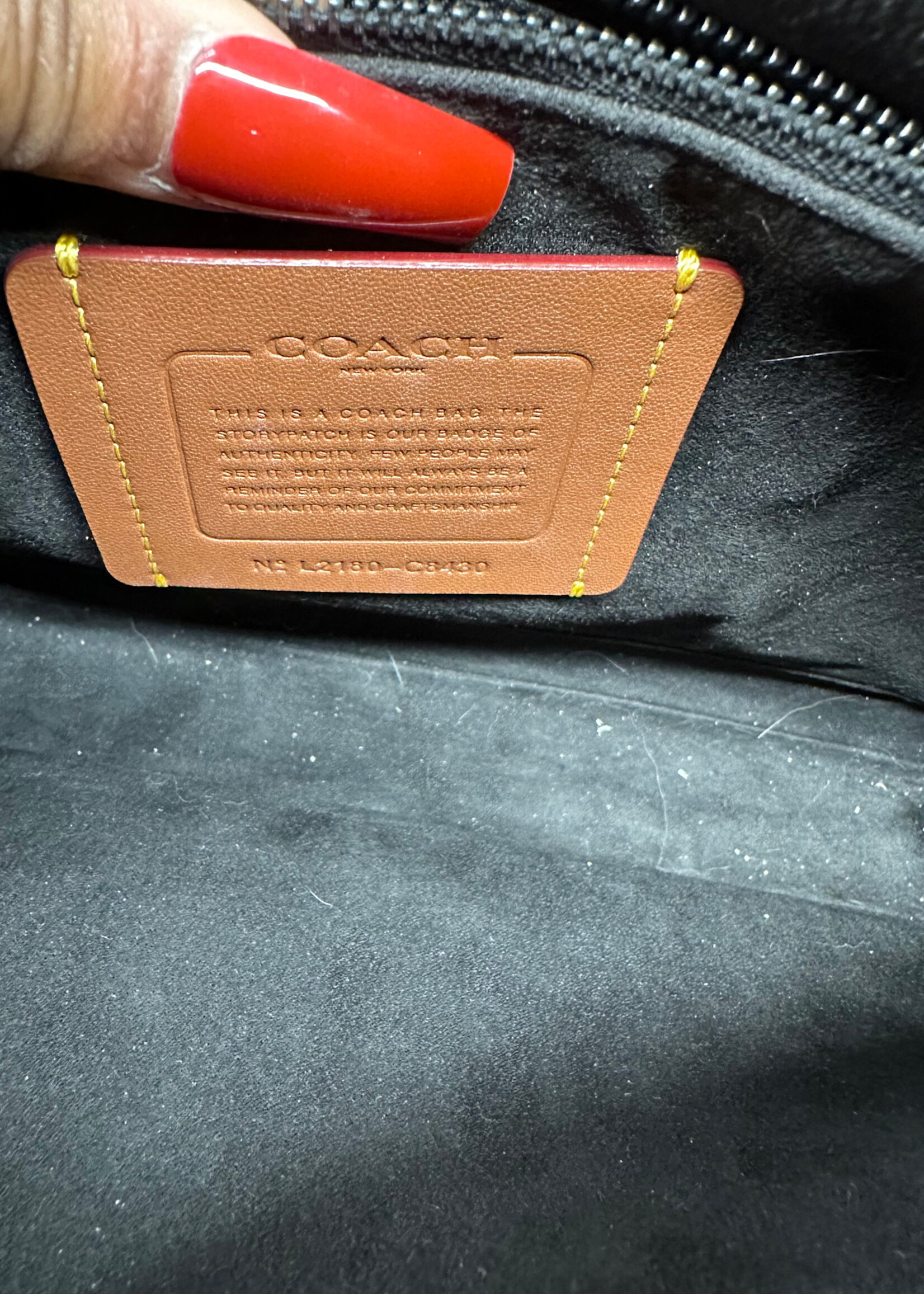 Coach 1941 Khaki Soft Tabby Messenger Bag
