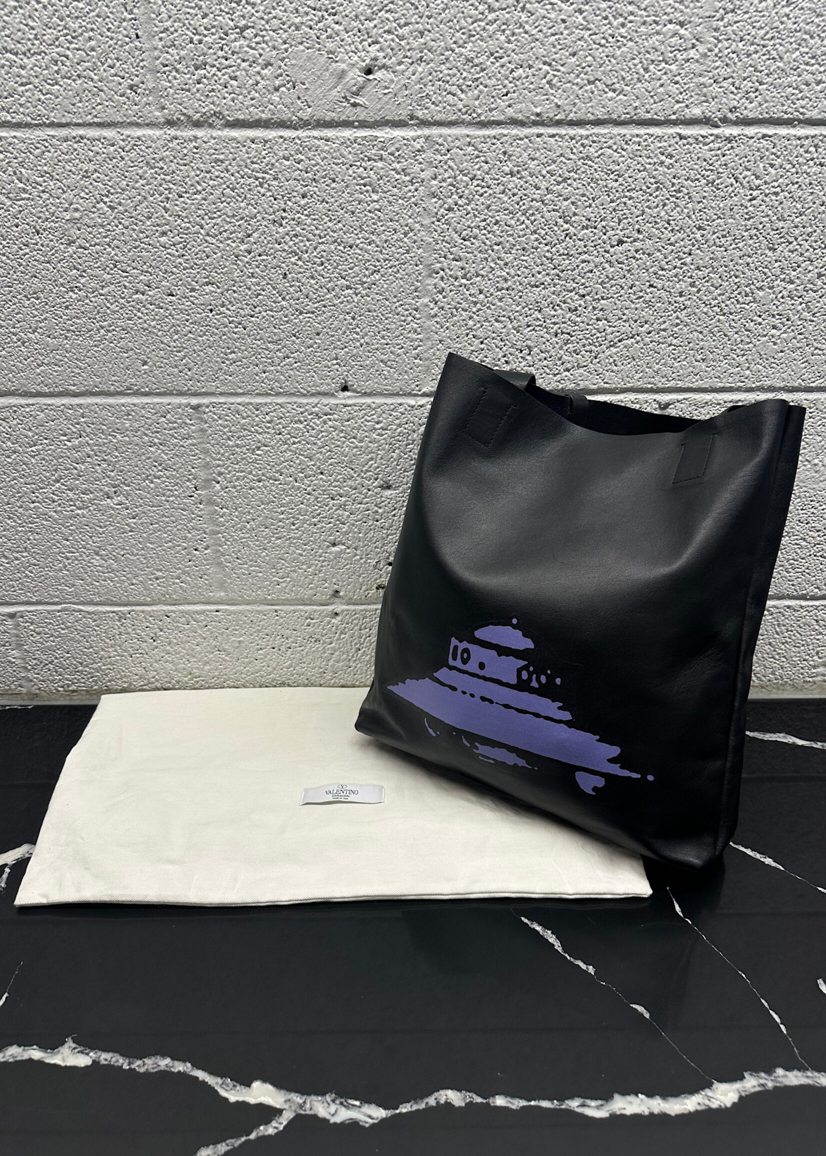 Valentino x Undercover Leather Shopper