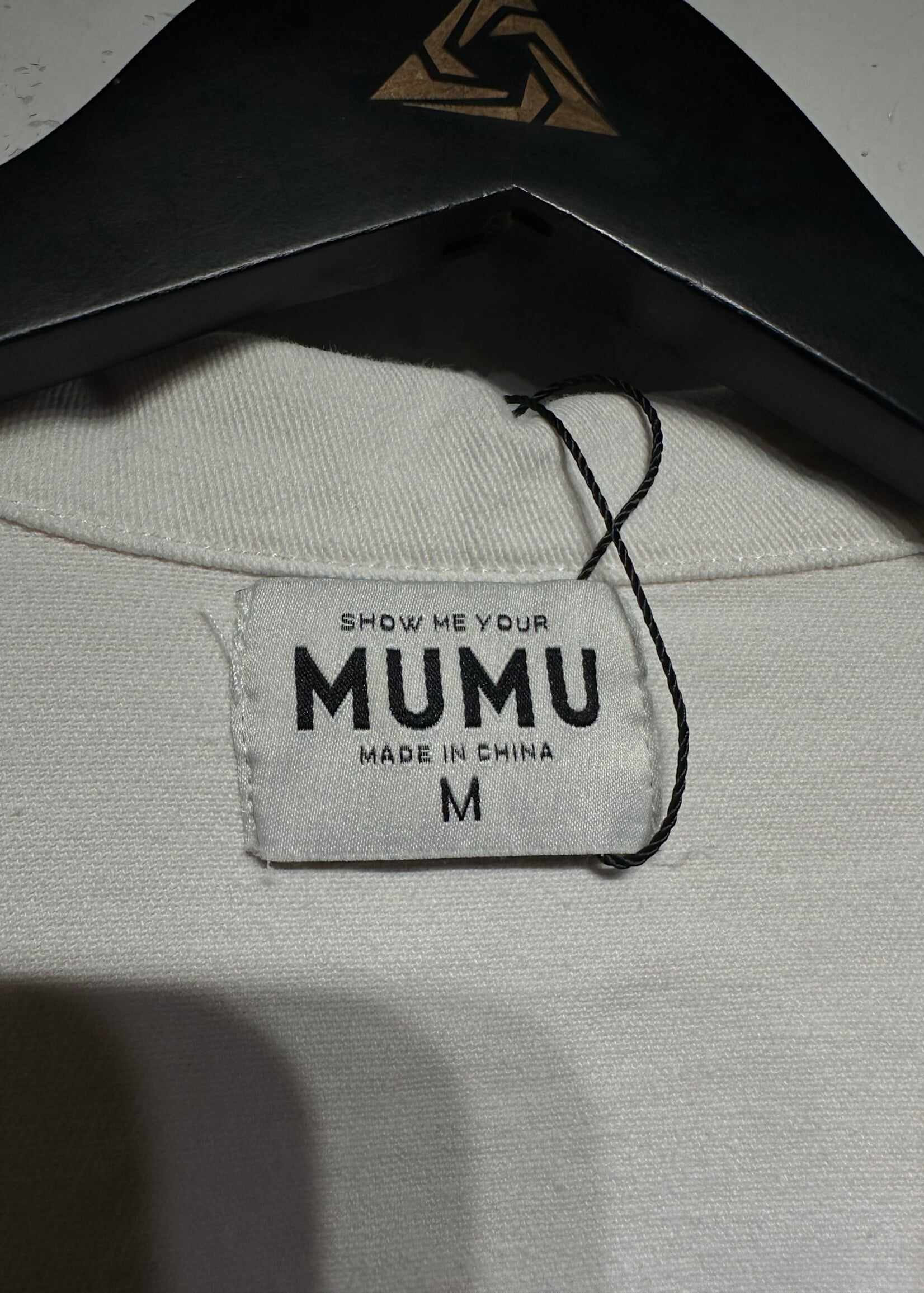 MUMU White Rhinstone Romper M