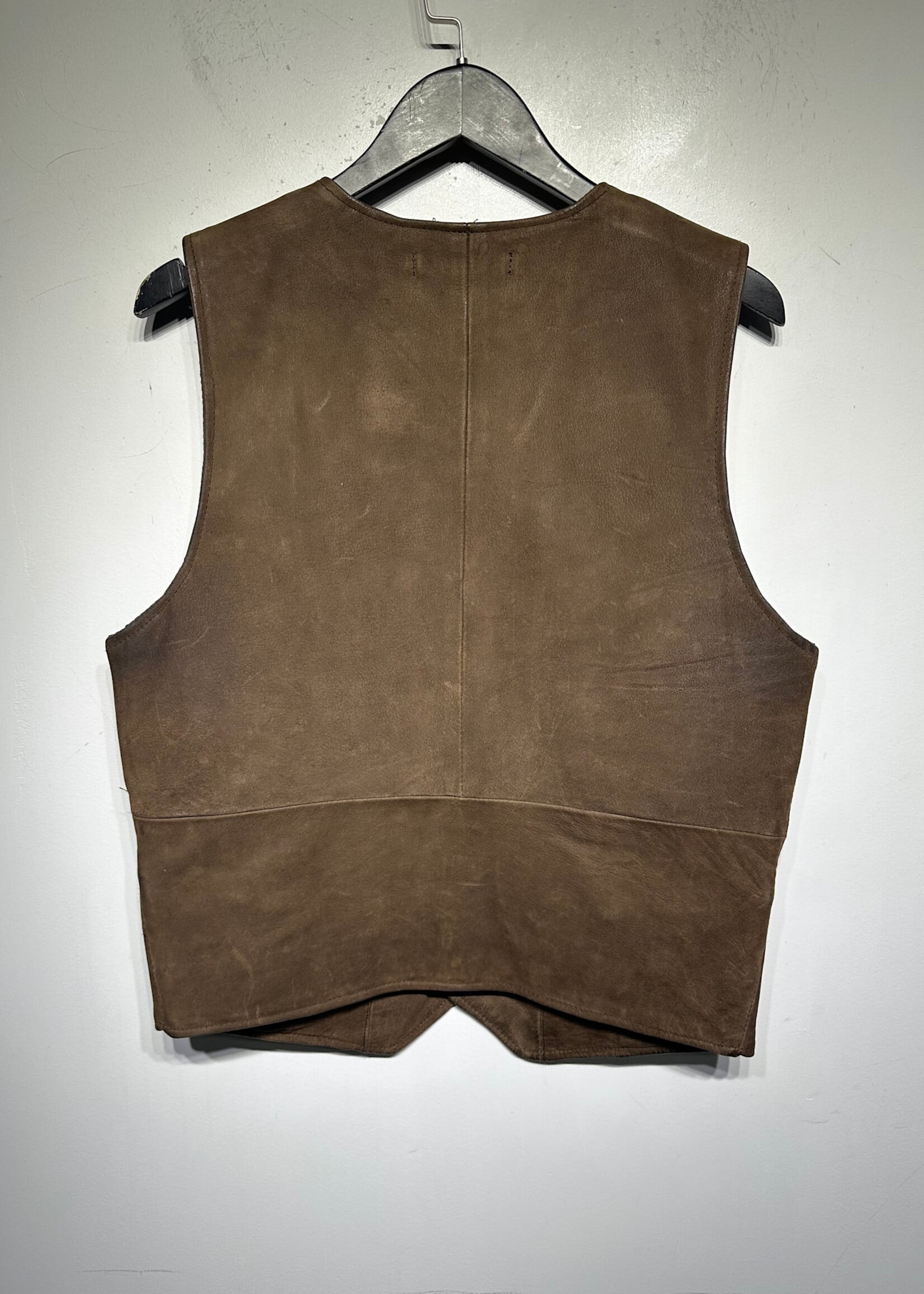Biker's Club Brown Suede Vest Masc S