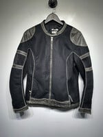 Harley Mesh Leather Trim Riding Jacket Masc XL