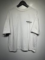 Fear of God Essentials White Logo Tee XL