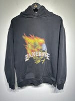 Zanerobe Faded Black Eagle Hoodie L