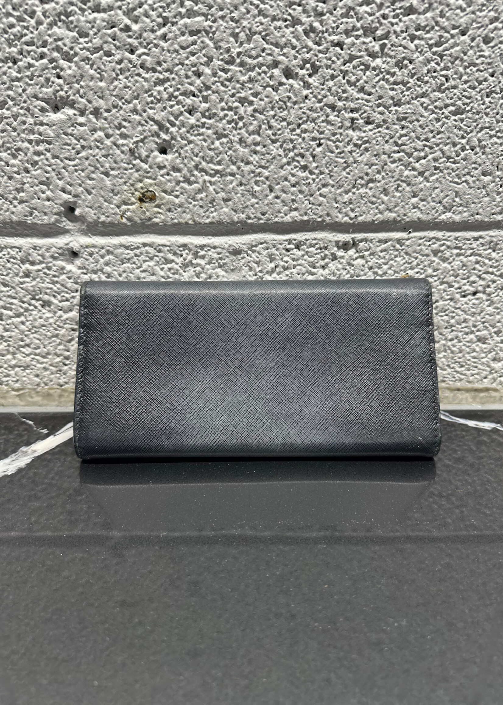 Ferragamo Black Horsebit Wallet