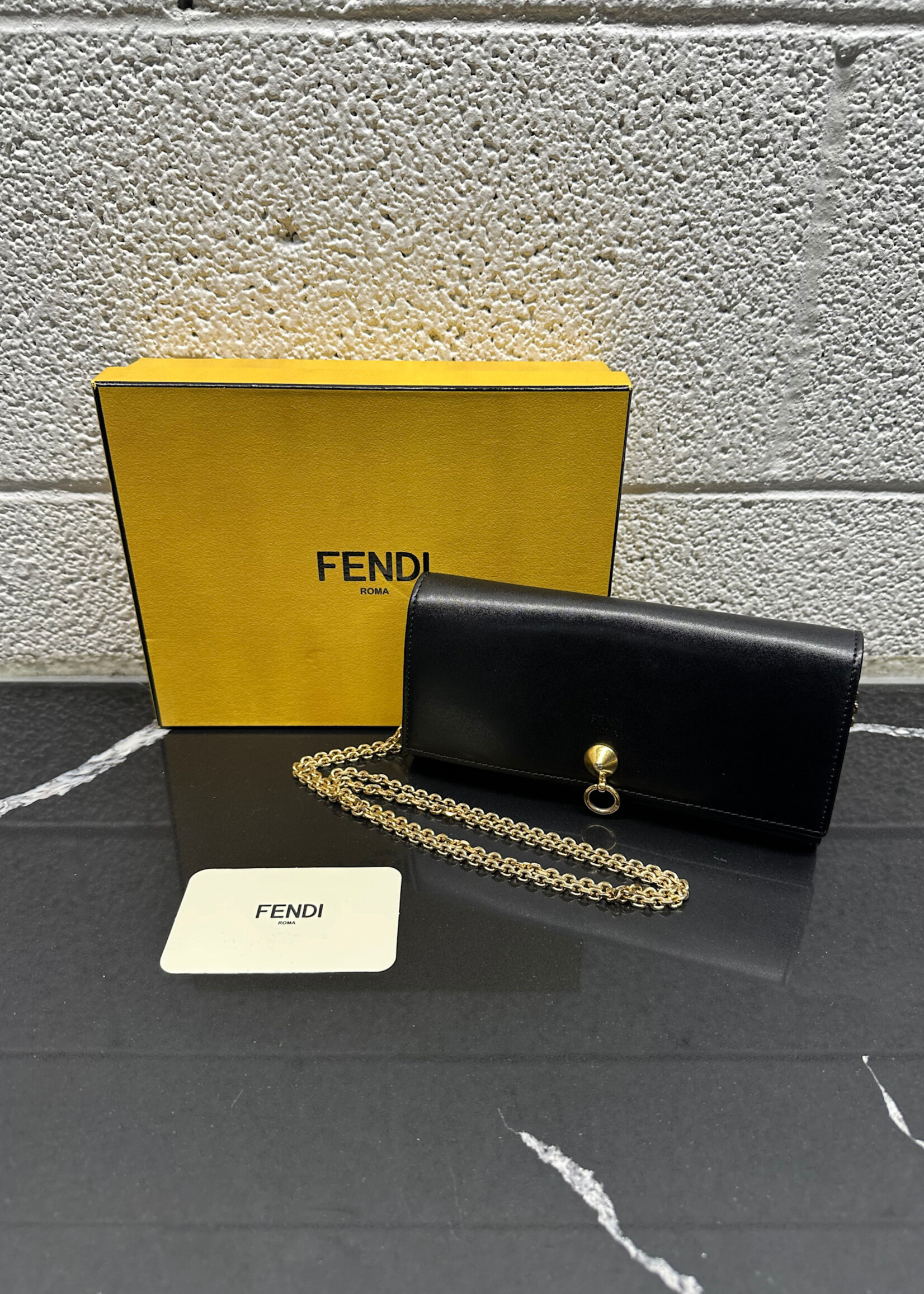 Fendi By The Wallet Chain Wallet