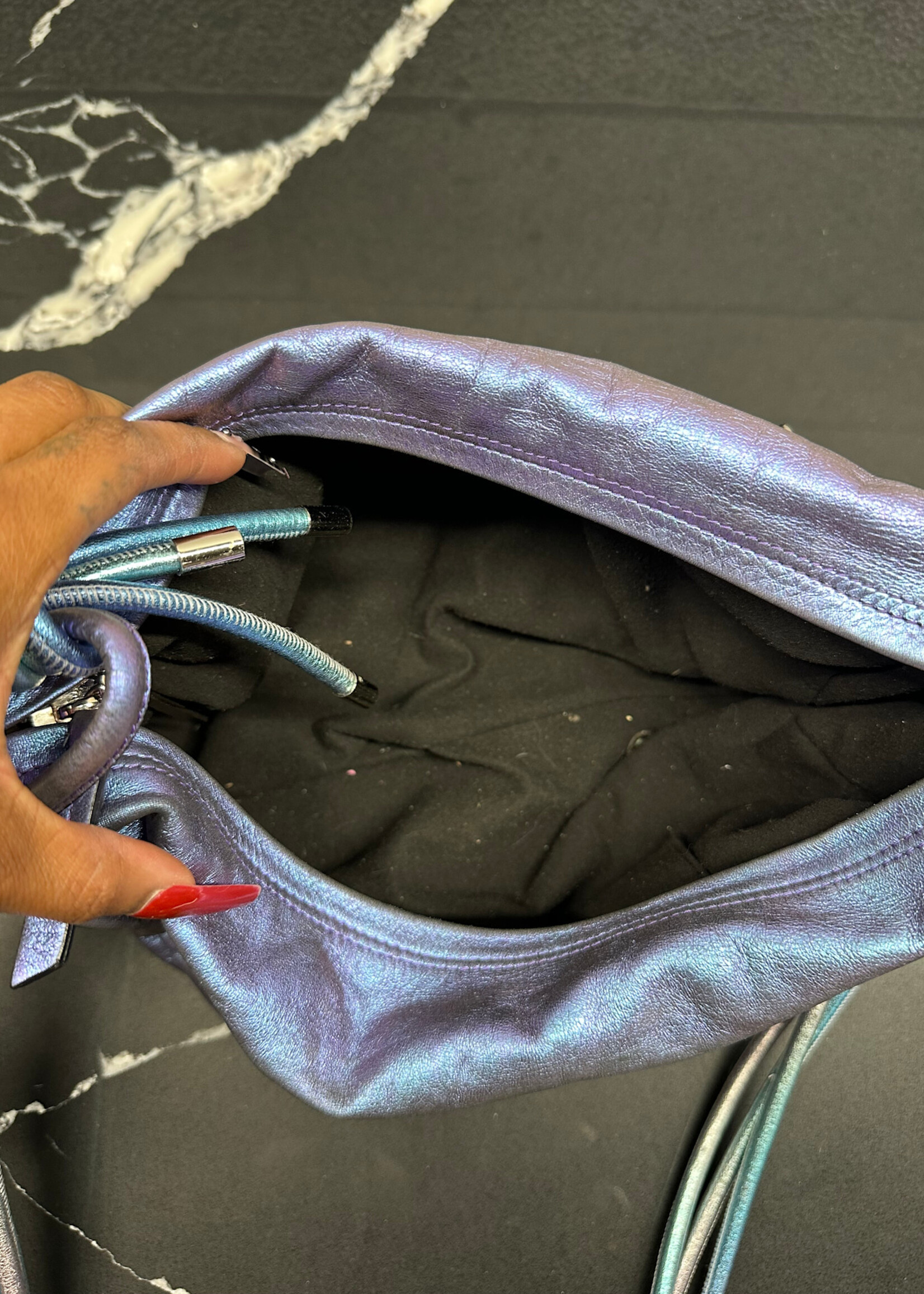 Isabel Marant Purple Blue Purse