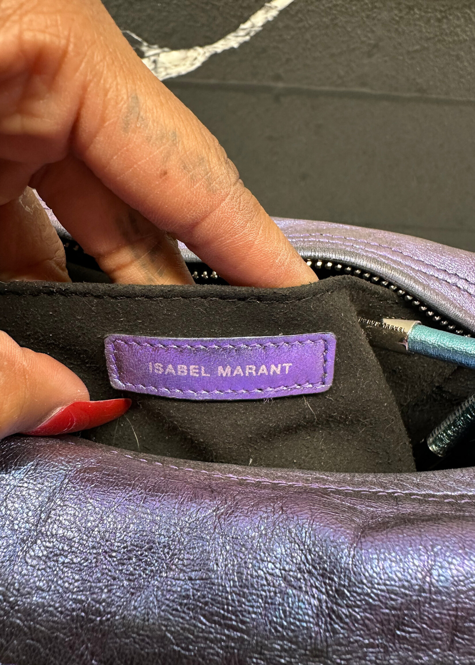 Isabel Marant Purple Blue Purse