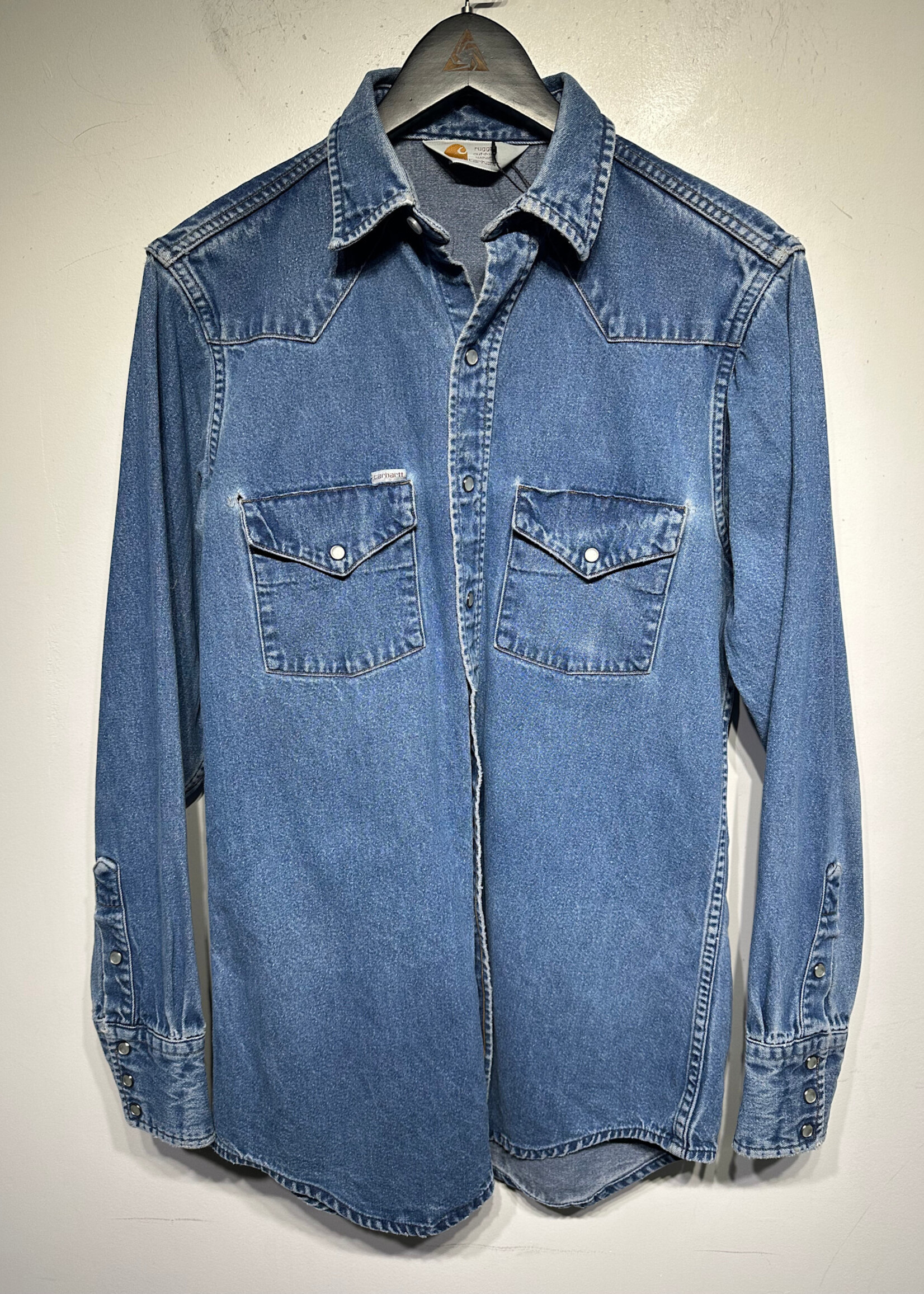Carhartt Light Denim Snap BU Masc S/M