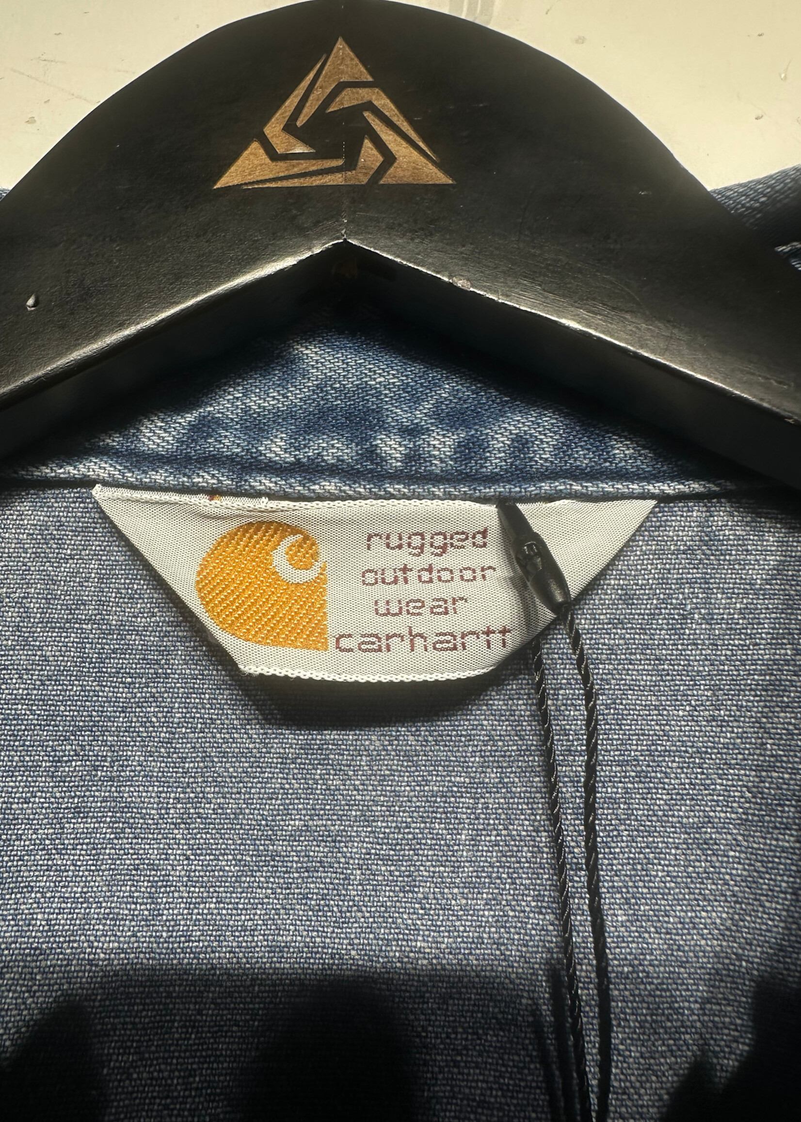 Carhartt Light Denim Snap BU Masc S/M