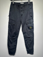 Stone Island Black Cargo Jogger Masc 30 AS IS