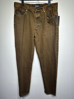 Menace Brown Washed Relax Fit Jeans Masc 36